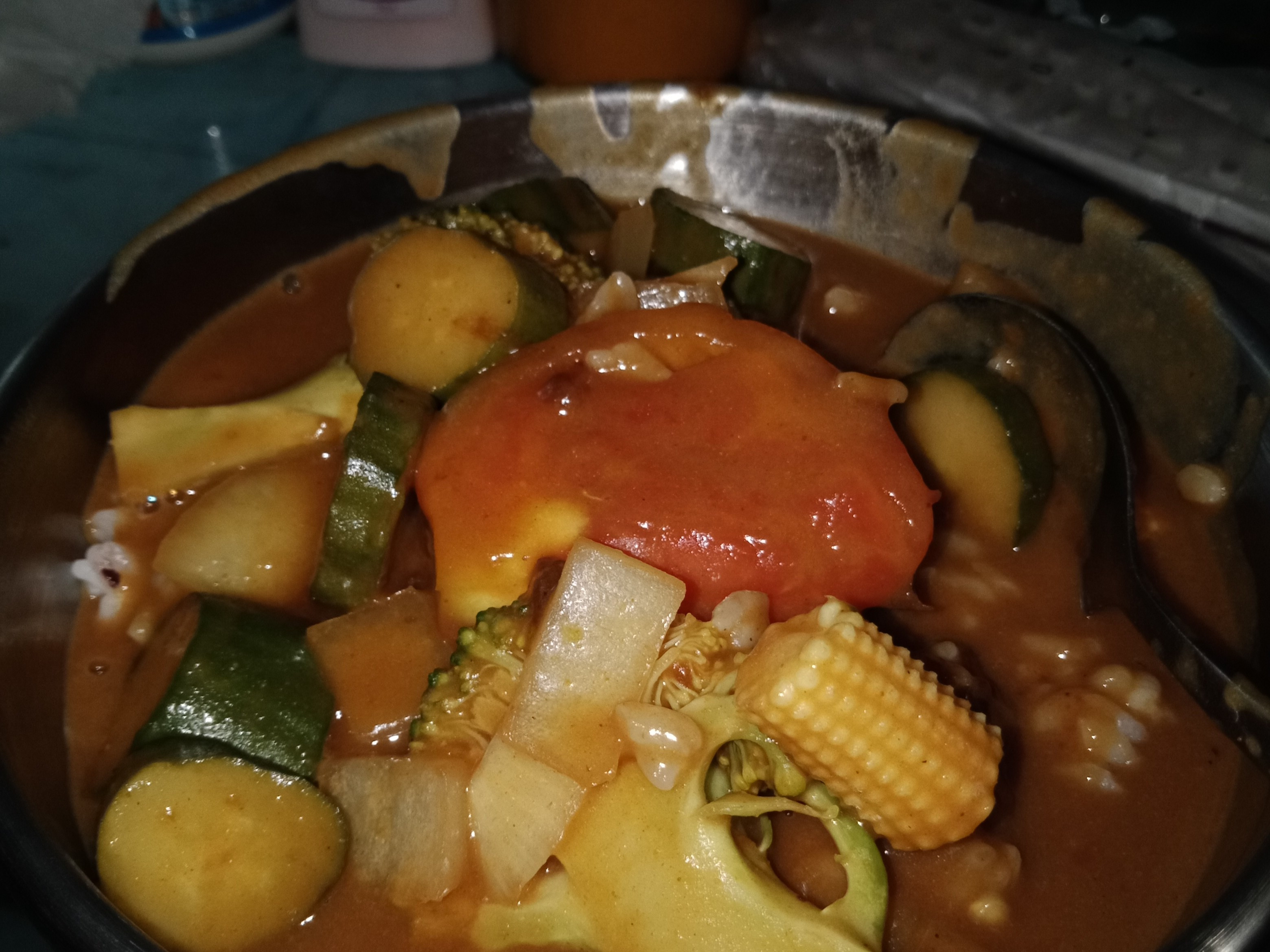 蔬菜咖哩飯（電鍋）