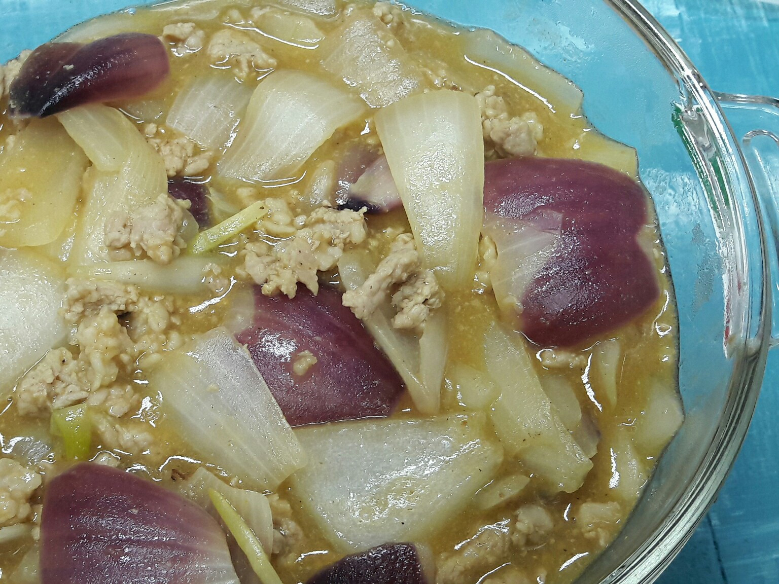 洋蔥豬肉咖哩飯~十分鐘家常料理