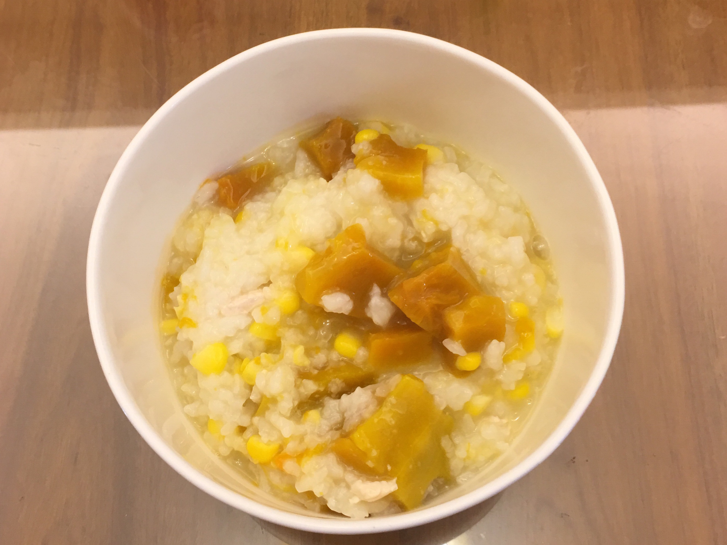 【副食品系列】雞肉南瓜玉米粥／寶寶粥