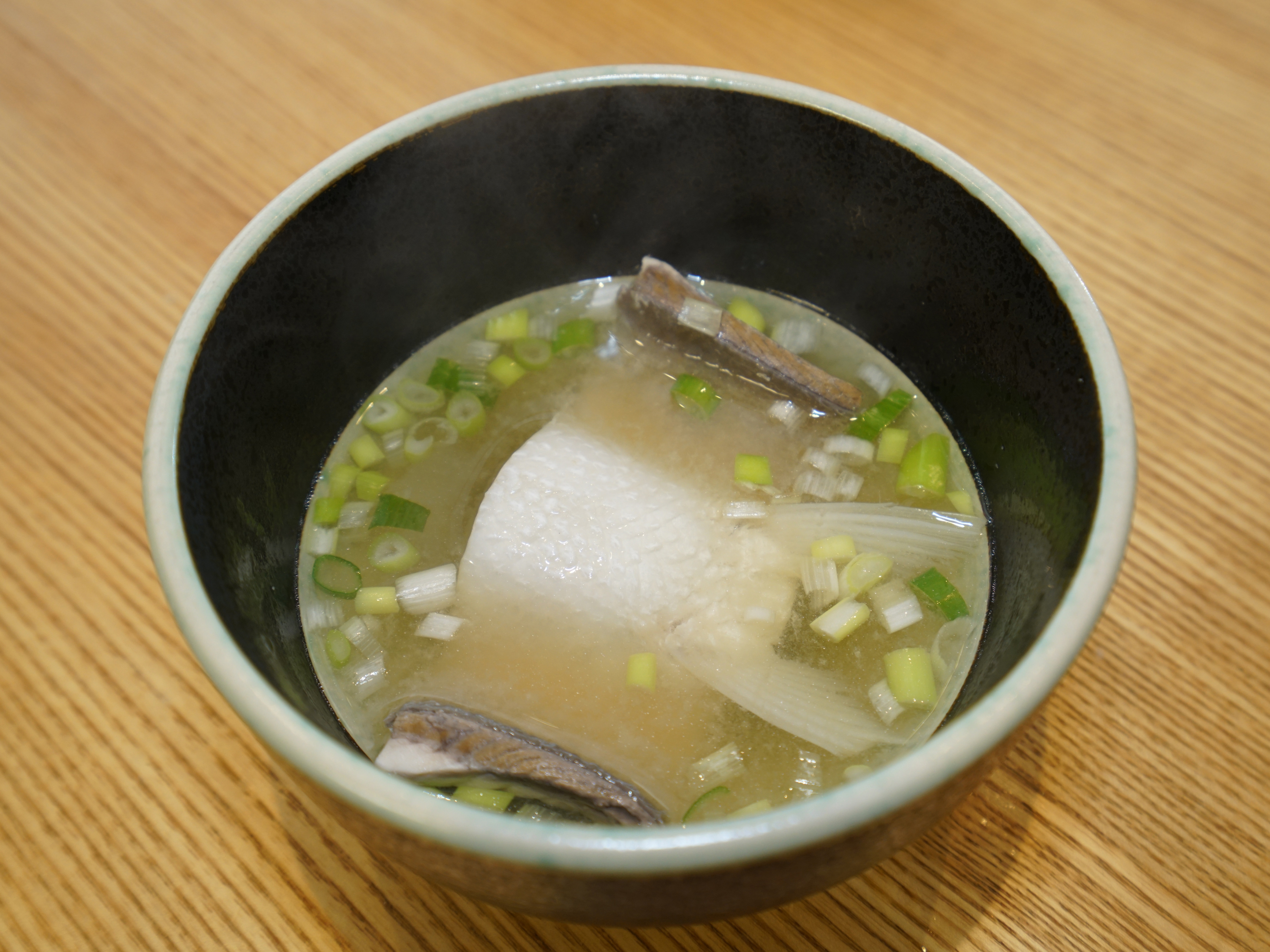 虱目魚味噌湯。一人份魚湯料理!