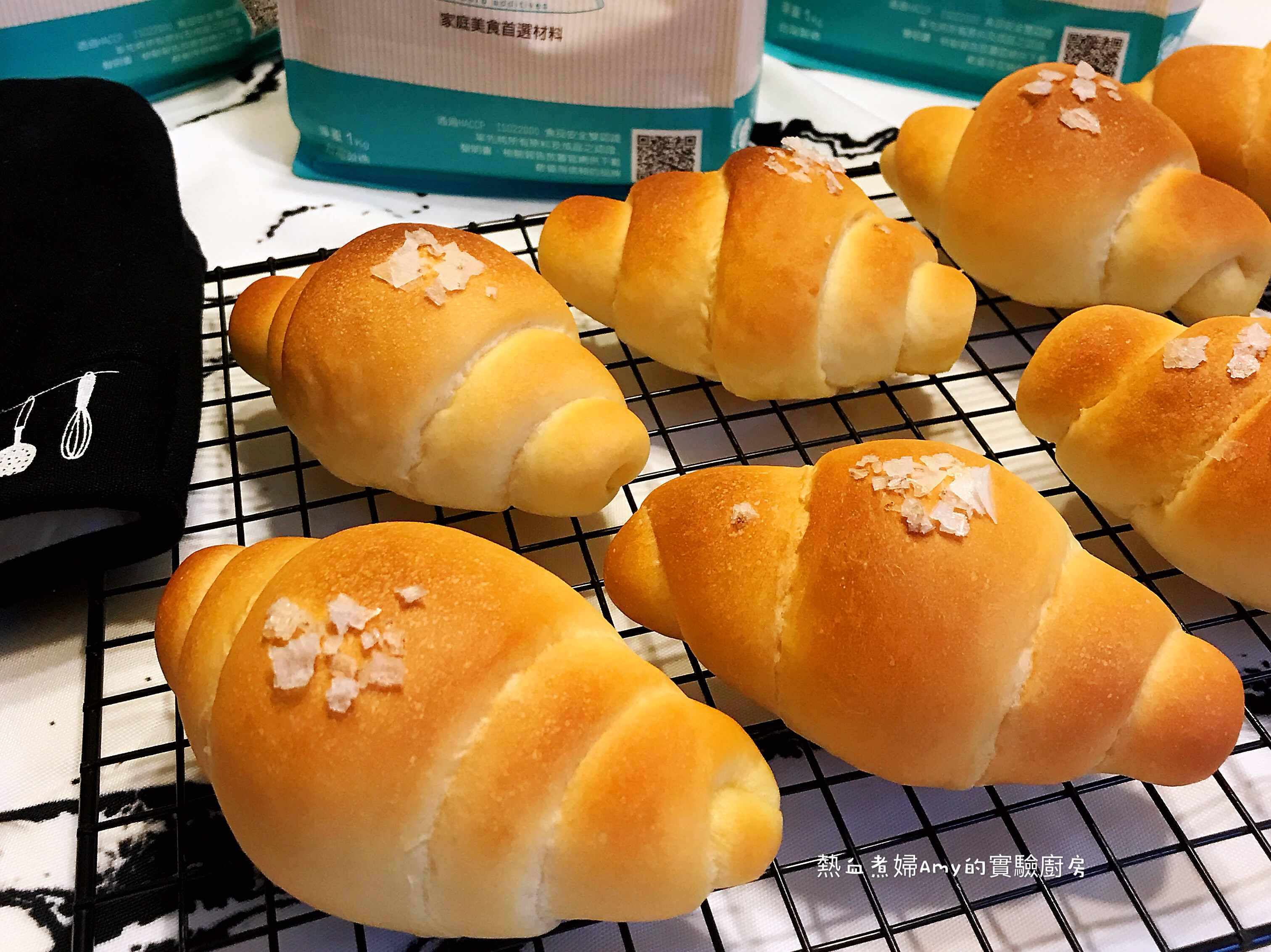 鹽可頌 嘉禾牌麵粉品牌合作by 熱血煮婦amy的實驗廚房 愛料理
