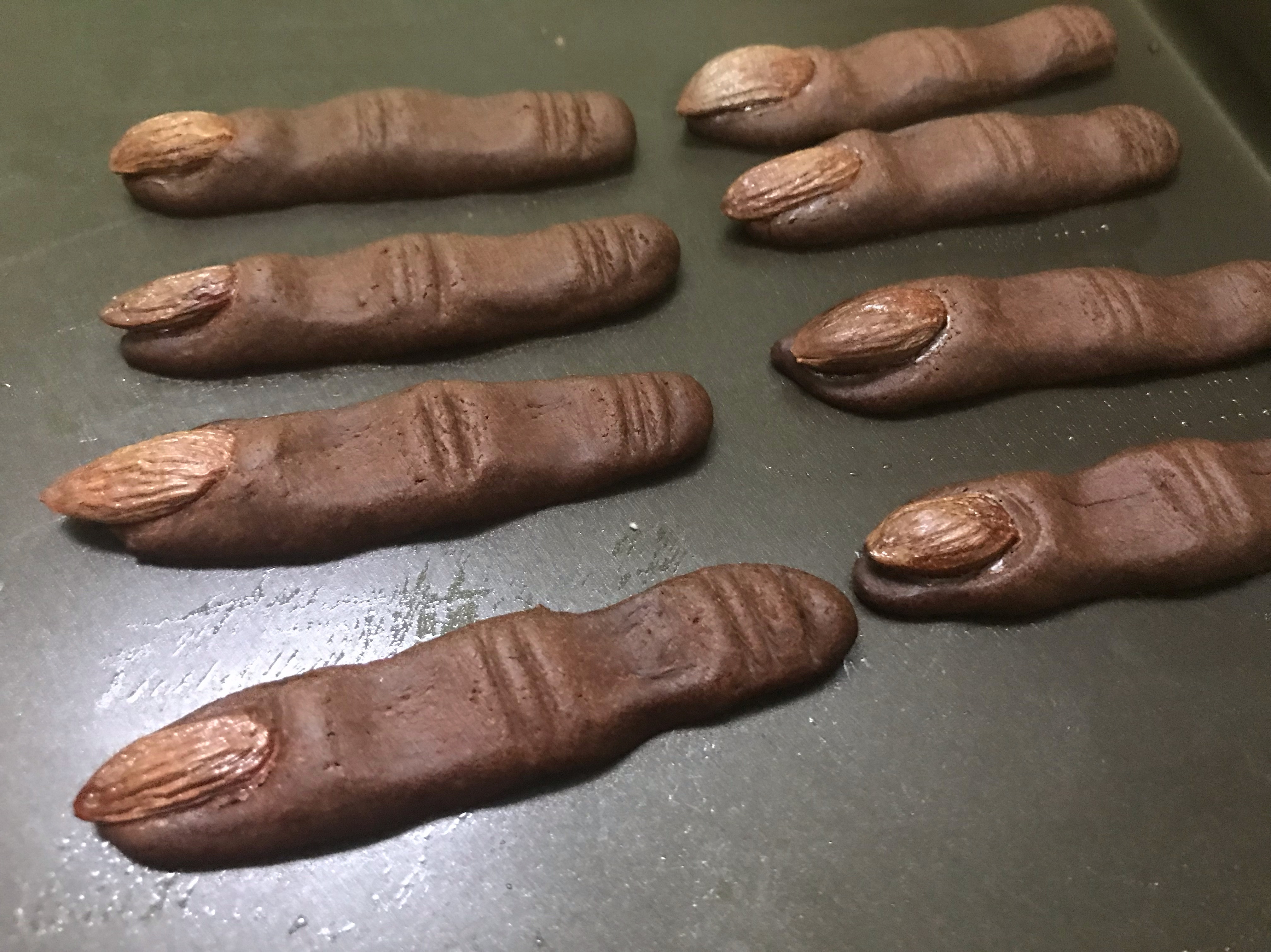 萬聖節🎃 巫婆手指餅乾