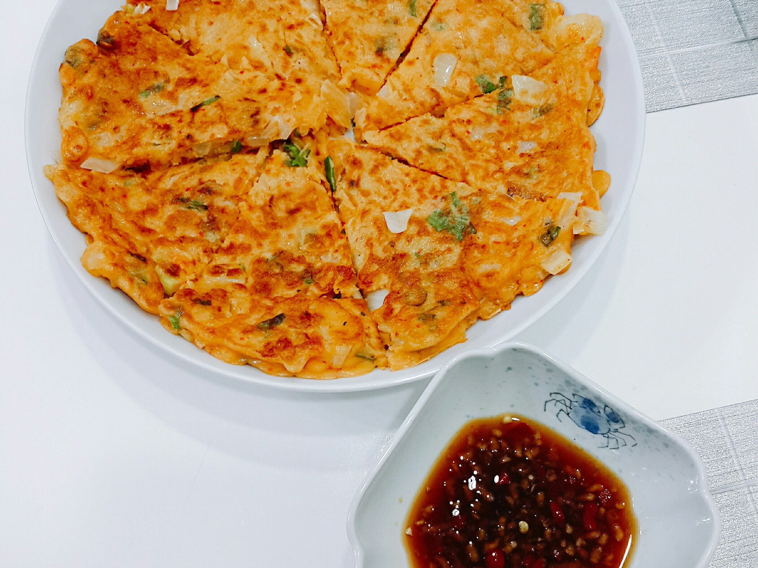 韓式泡菜煎餅+沾醬 by 安綺小姐