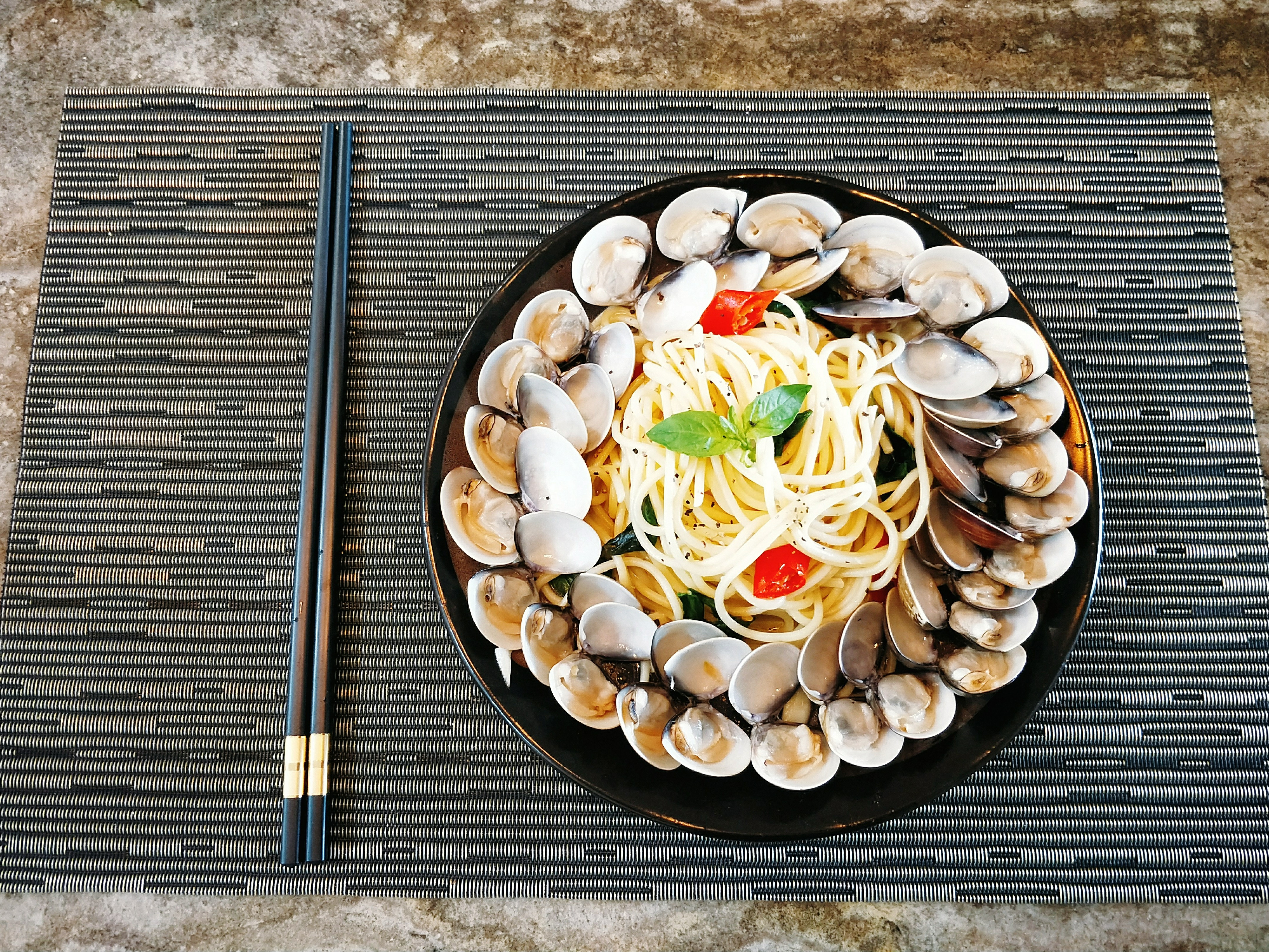 蒜香蛤蜊義大利麵by Annie 愛料理