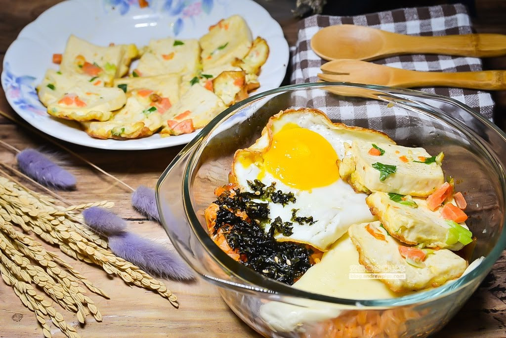 超簡單懶人韓式泡菜起司炒飯