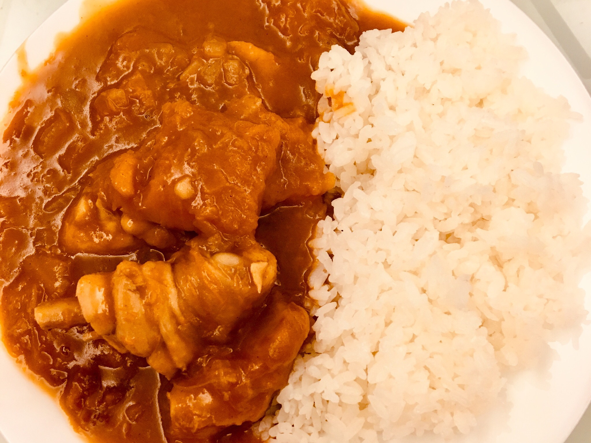 南瓜芋頭咖哩雞飯 By 閒來無事的軍人太太家常料理 愛料理