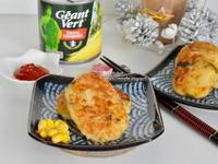 金黃玉米薯餅