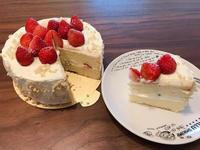 草莓鮮奶油蛋糕🍰(燙麵法)