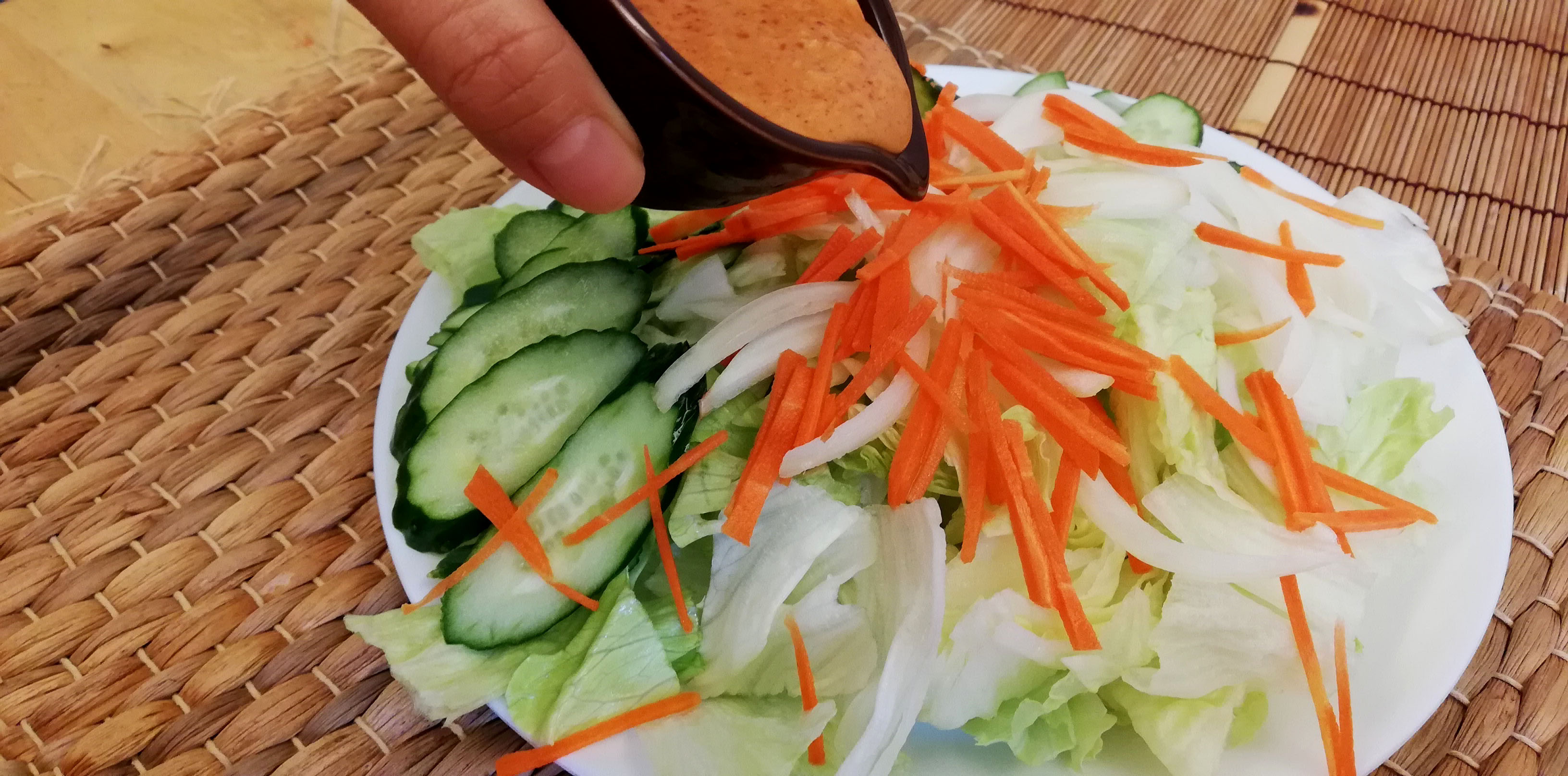 《韓式千島醬》萵苣沙拉