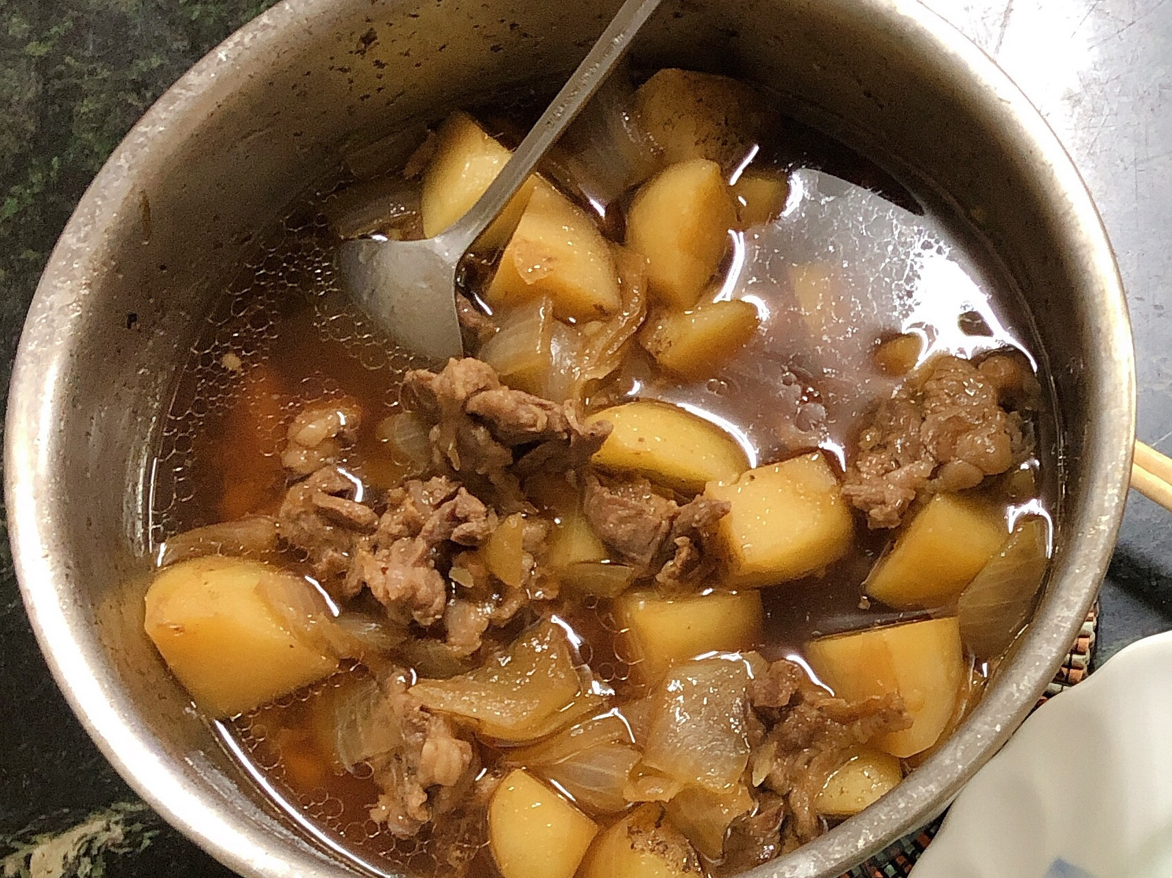 馬鈴薯燉牛肉片（電鍋料理💡）