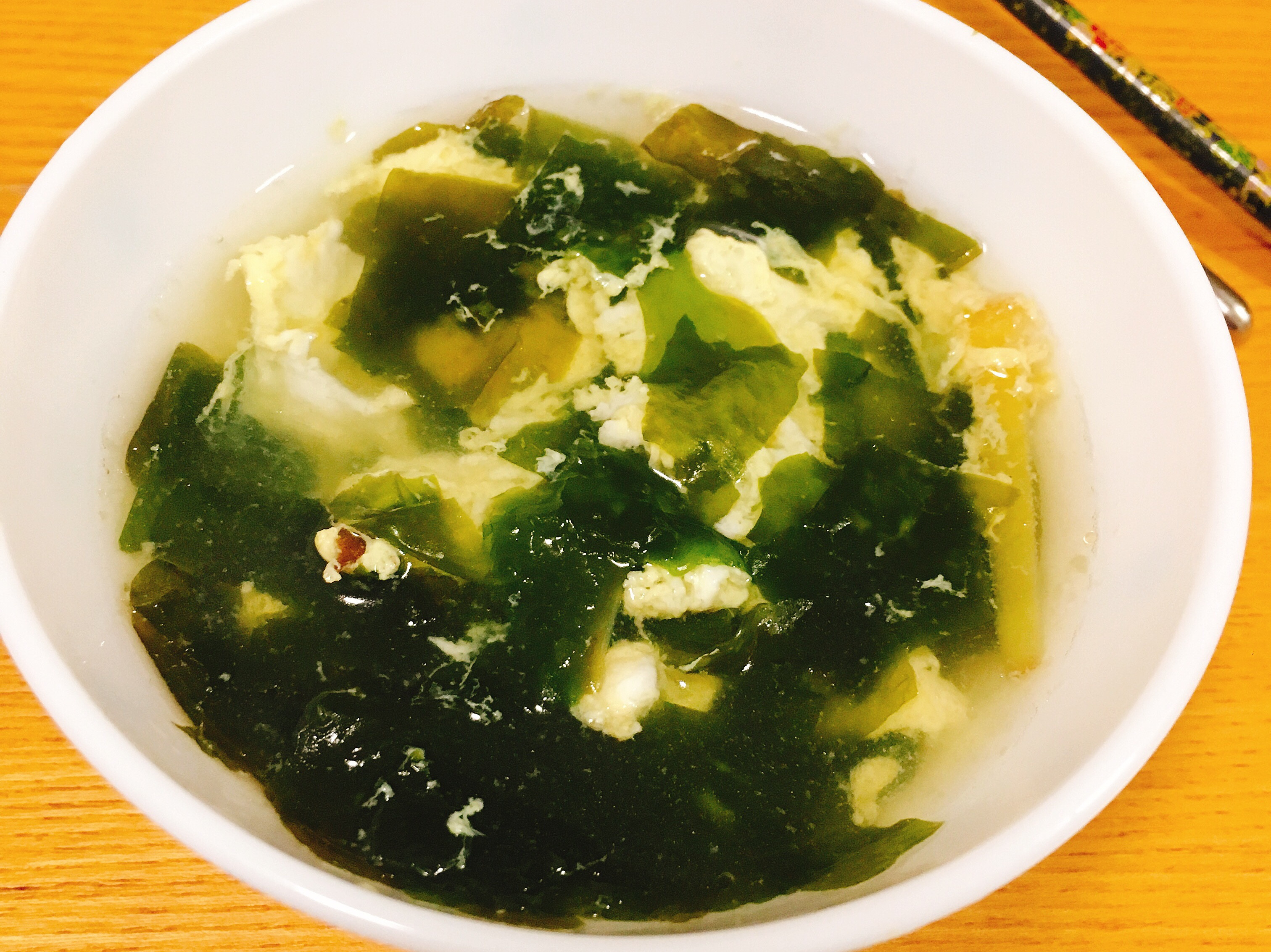 海帶芽蛋花湯by Daisy 愛料理