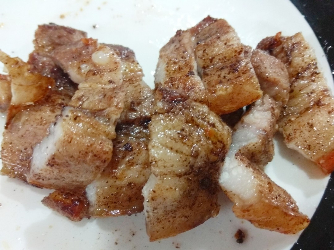 [氣炸料理]鹹豬肉
