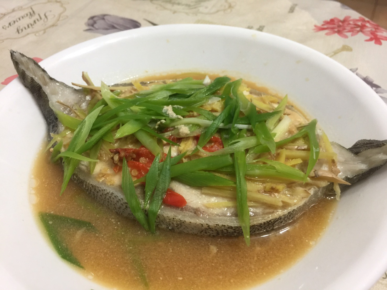 豆腐乳蒸海鱺魚 (豆乳蒸魚、清蒸海鱺)