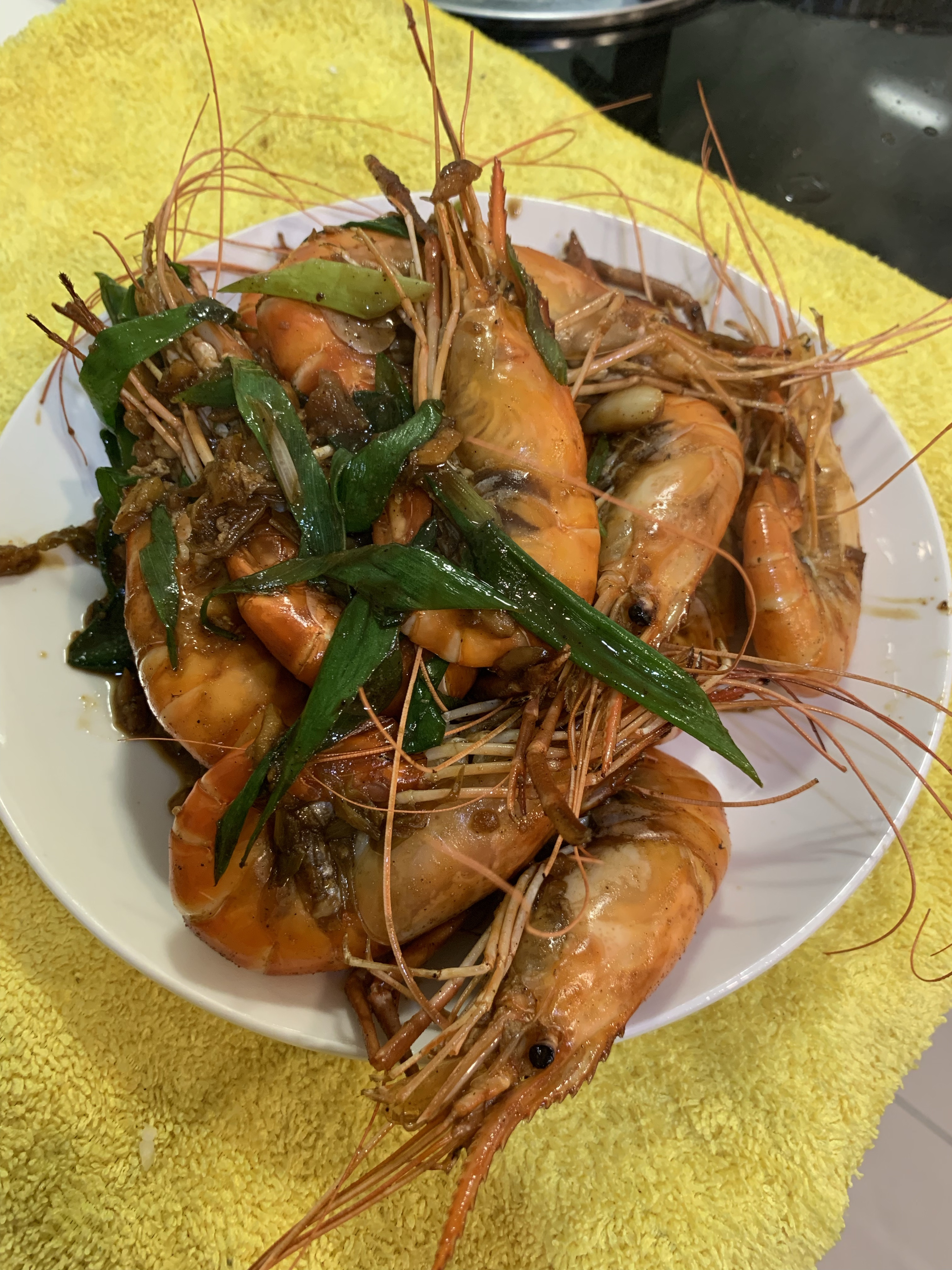 蒜頭胡椒泰國蝦