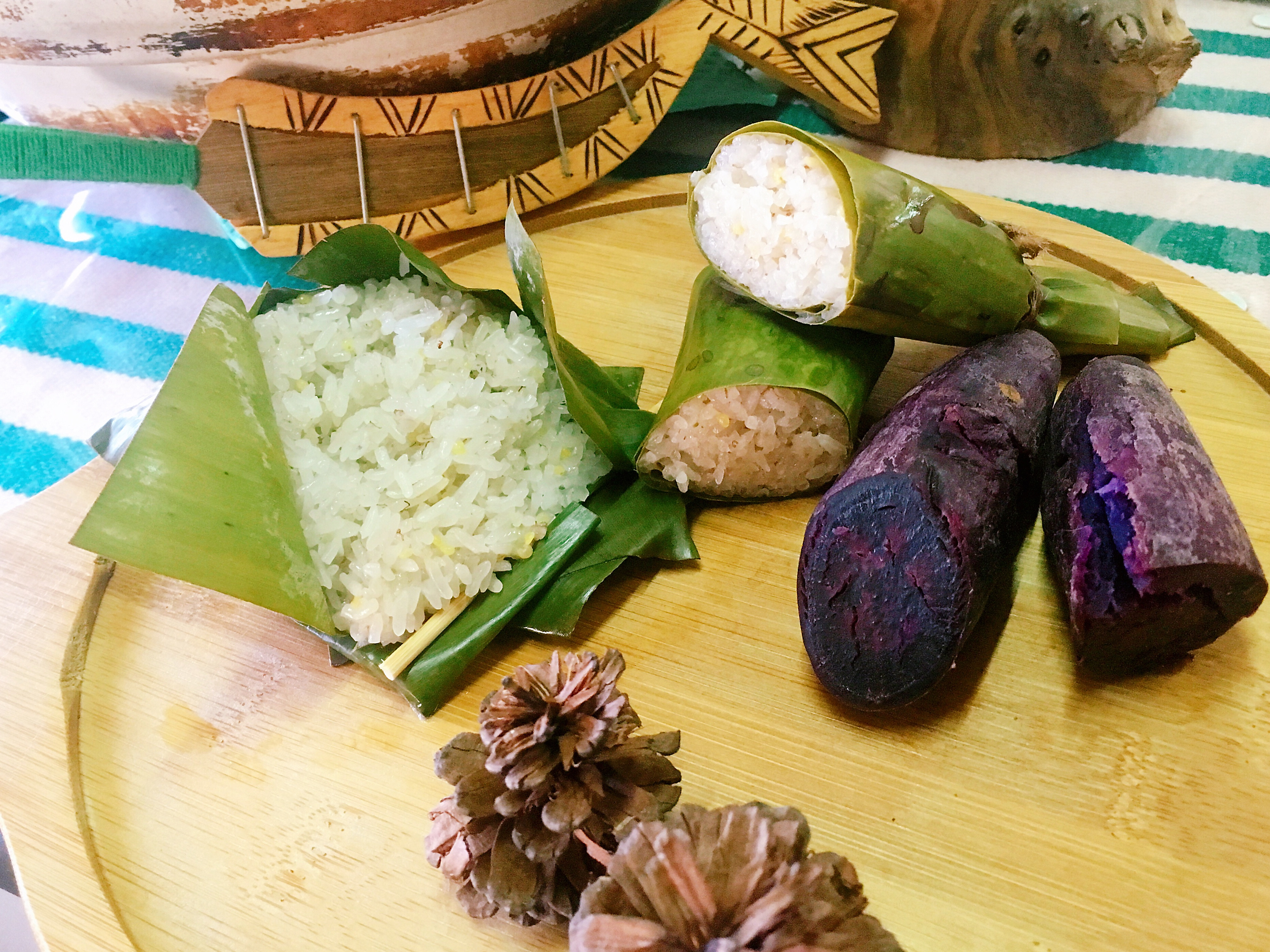 泰雅傳統美食-香蕉飯