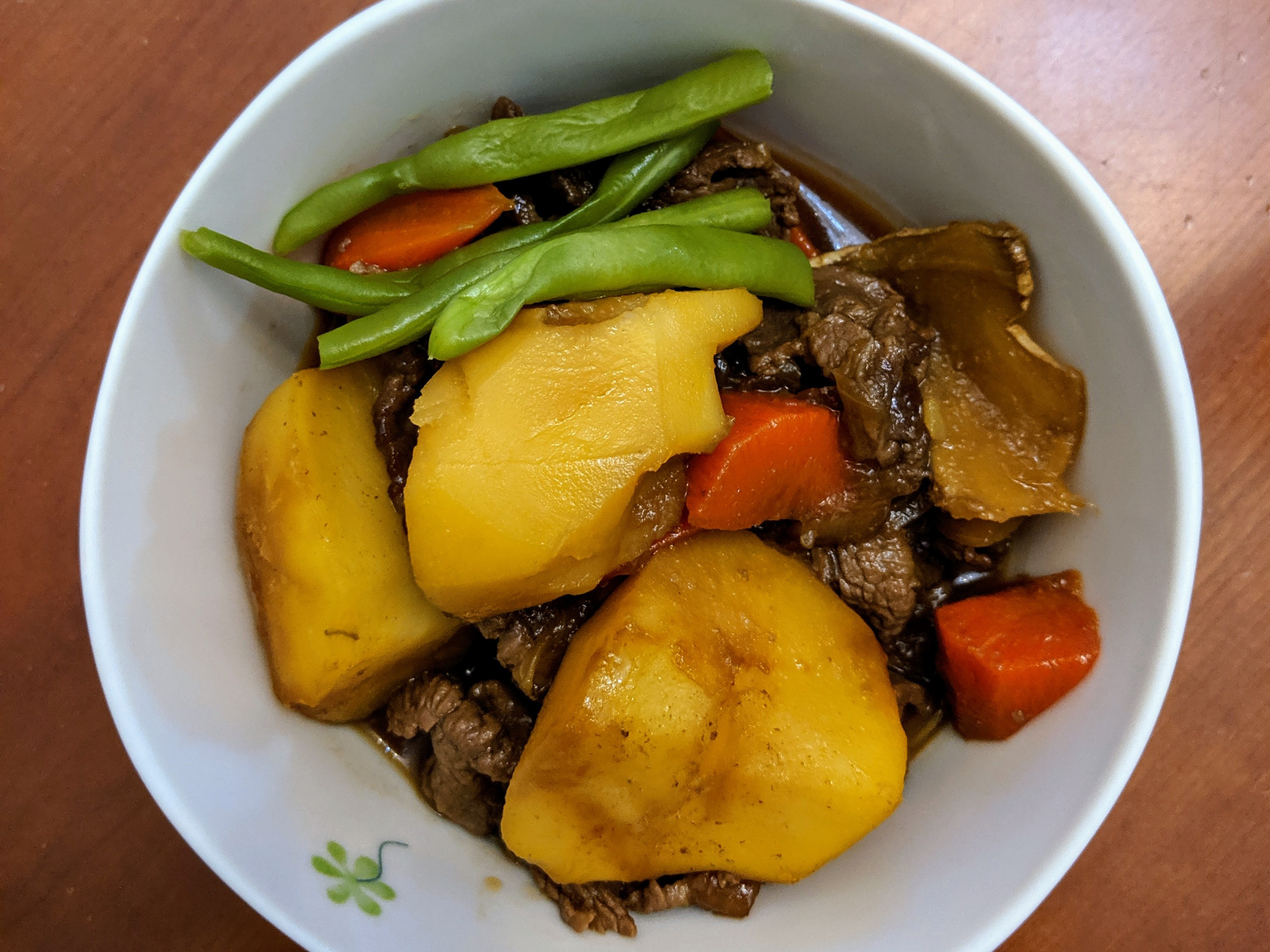 馬鈴薯燉肉-成功, 但湯有點太甜