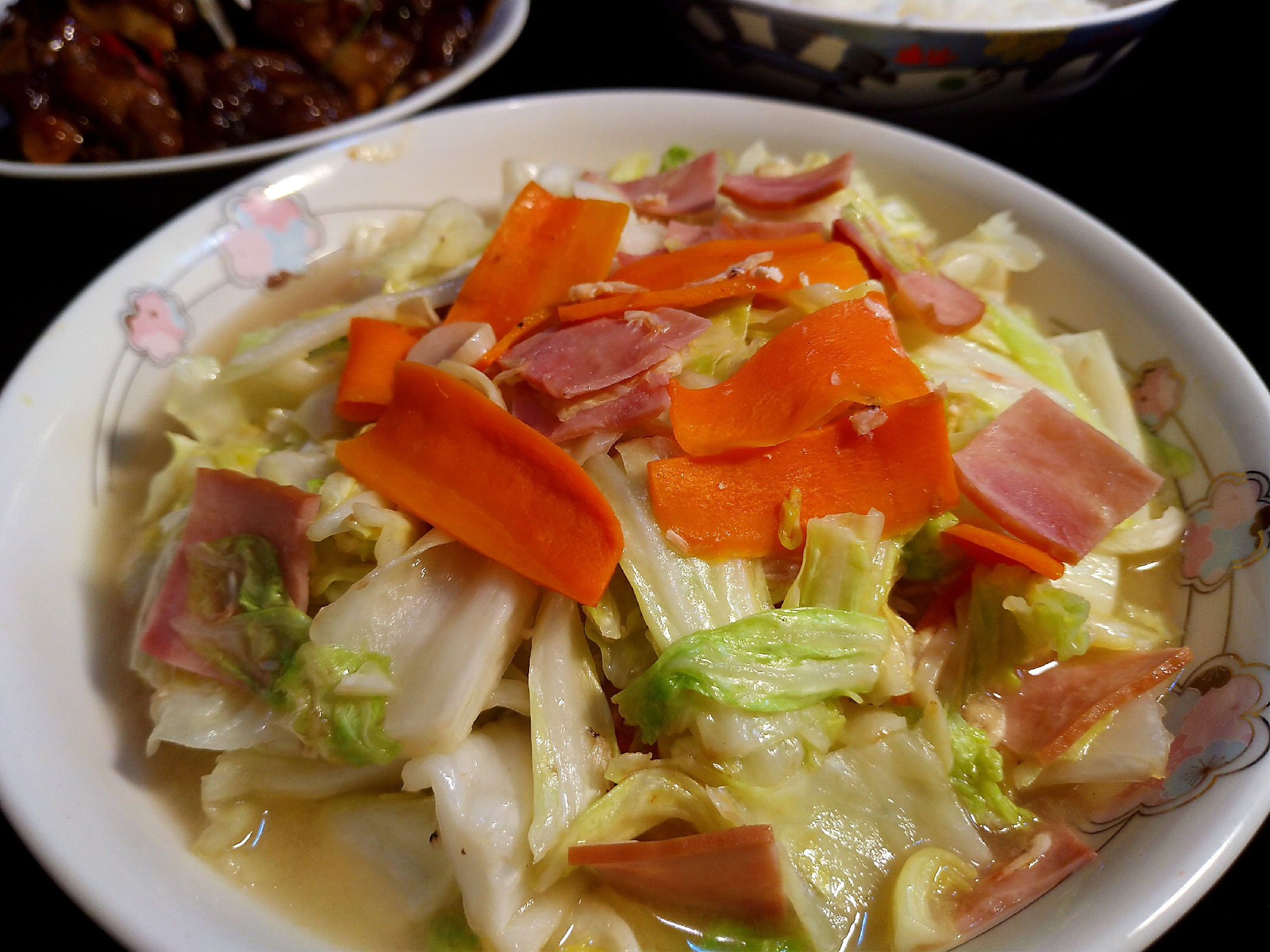 韓式蝦醬高麗菜