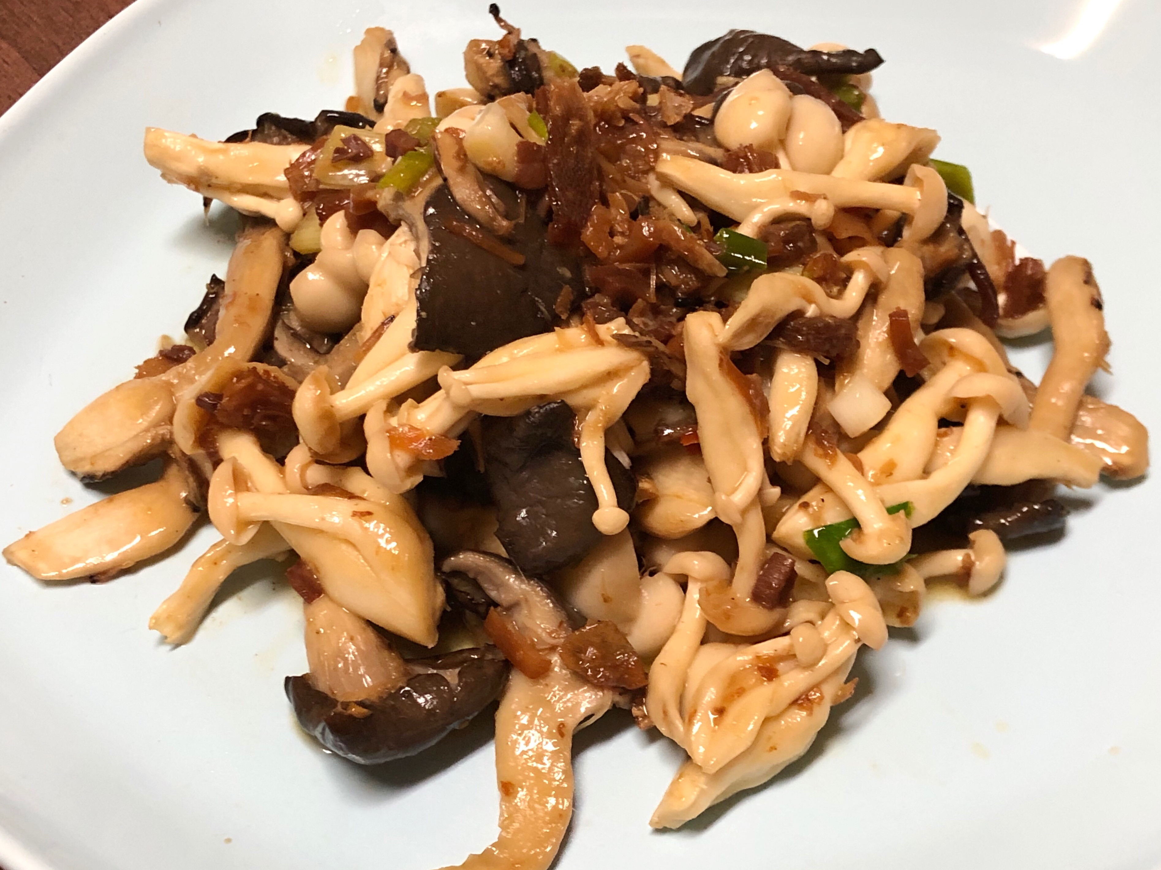 減醣鵝油干貝醬拌雙菇 好菇道營養料理 By 小q 簡單料理 愛料理