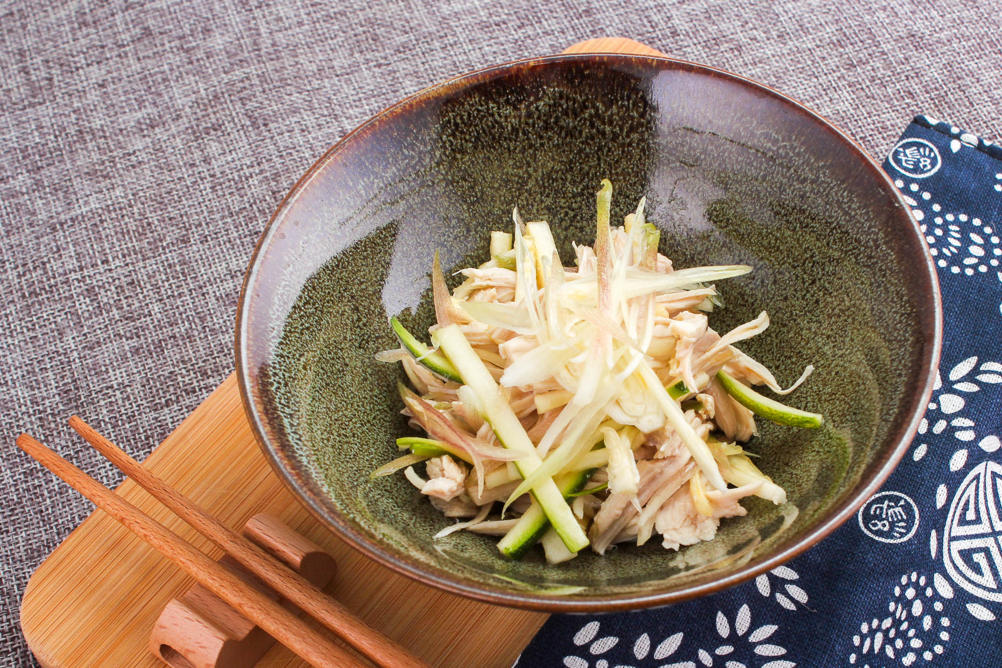 厚生廚房 茗荷涼拌雞絲by 厚生市集 愛料理