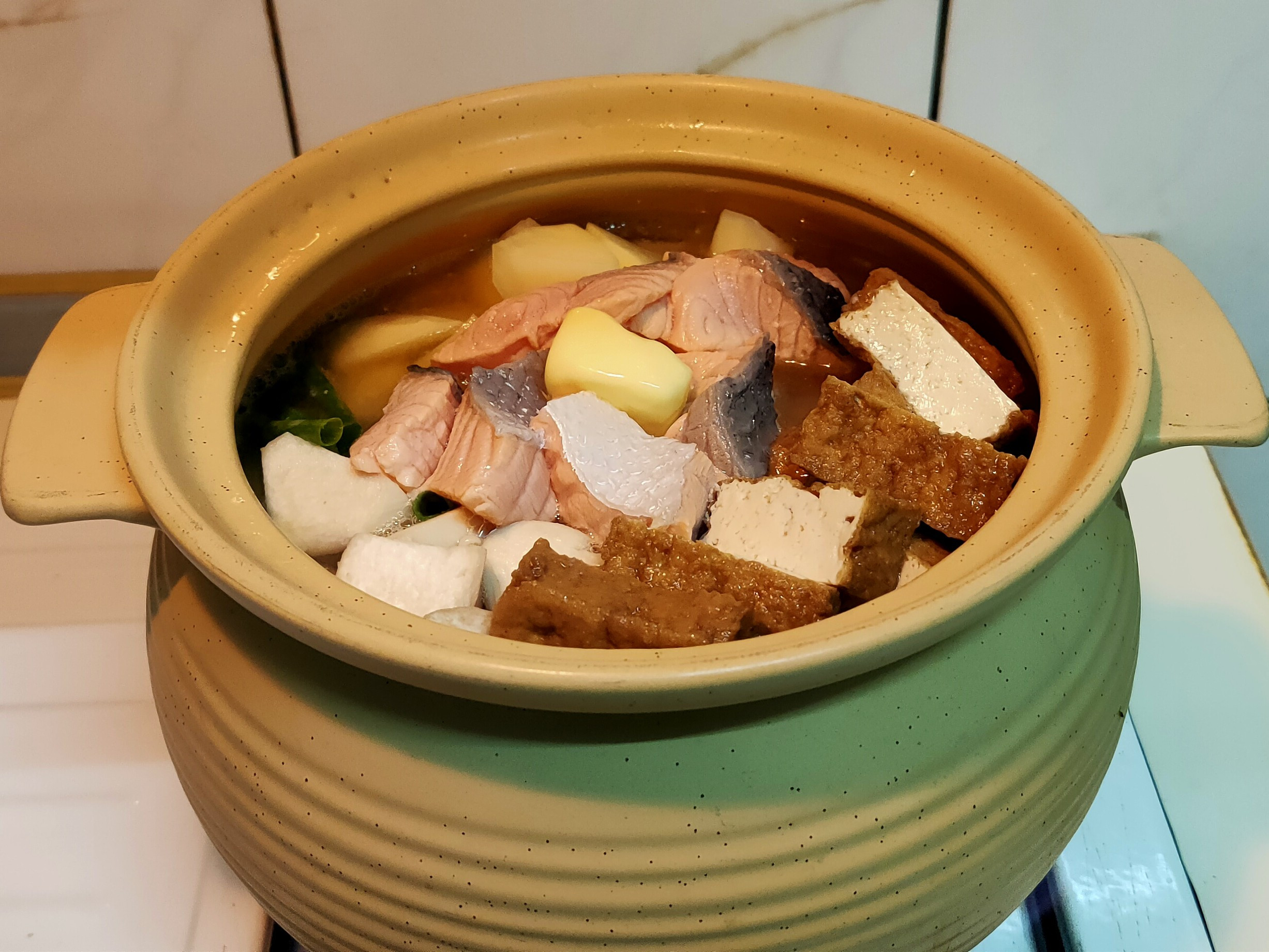 鮭魚石狩鍋by 脩羅der家常料理 愛料理
