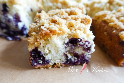 【影片】藍莓奶酥蛋糕
