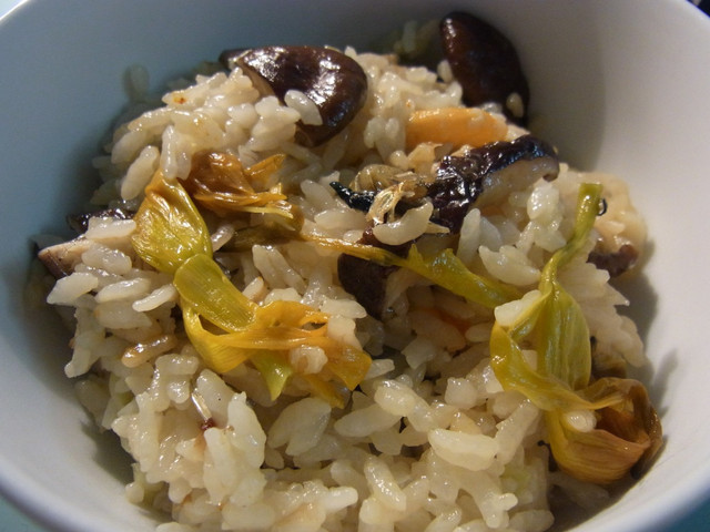 日式和風香菇雜炊飯