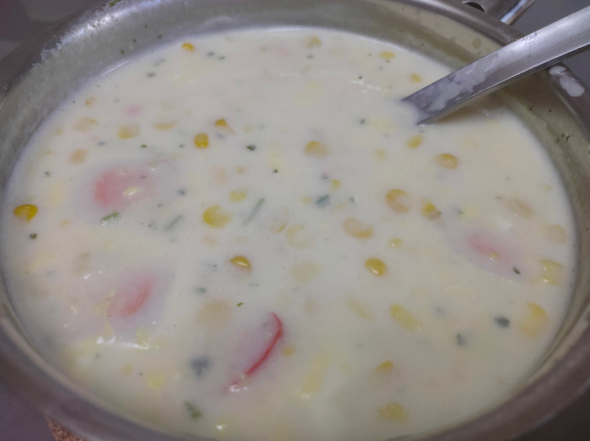 土豆玉米浓汤怎么做_土豆玉米浓汤的做法_静静live8_豆果美食