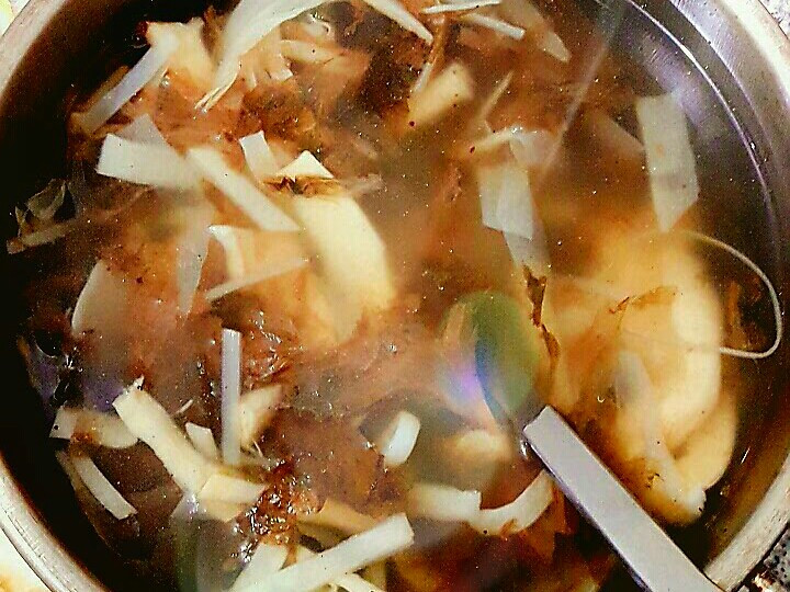 福菜筍干湯