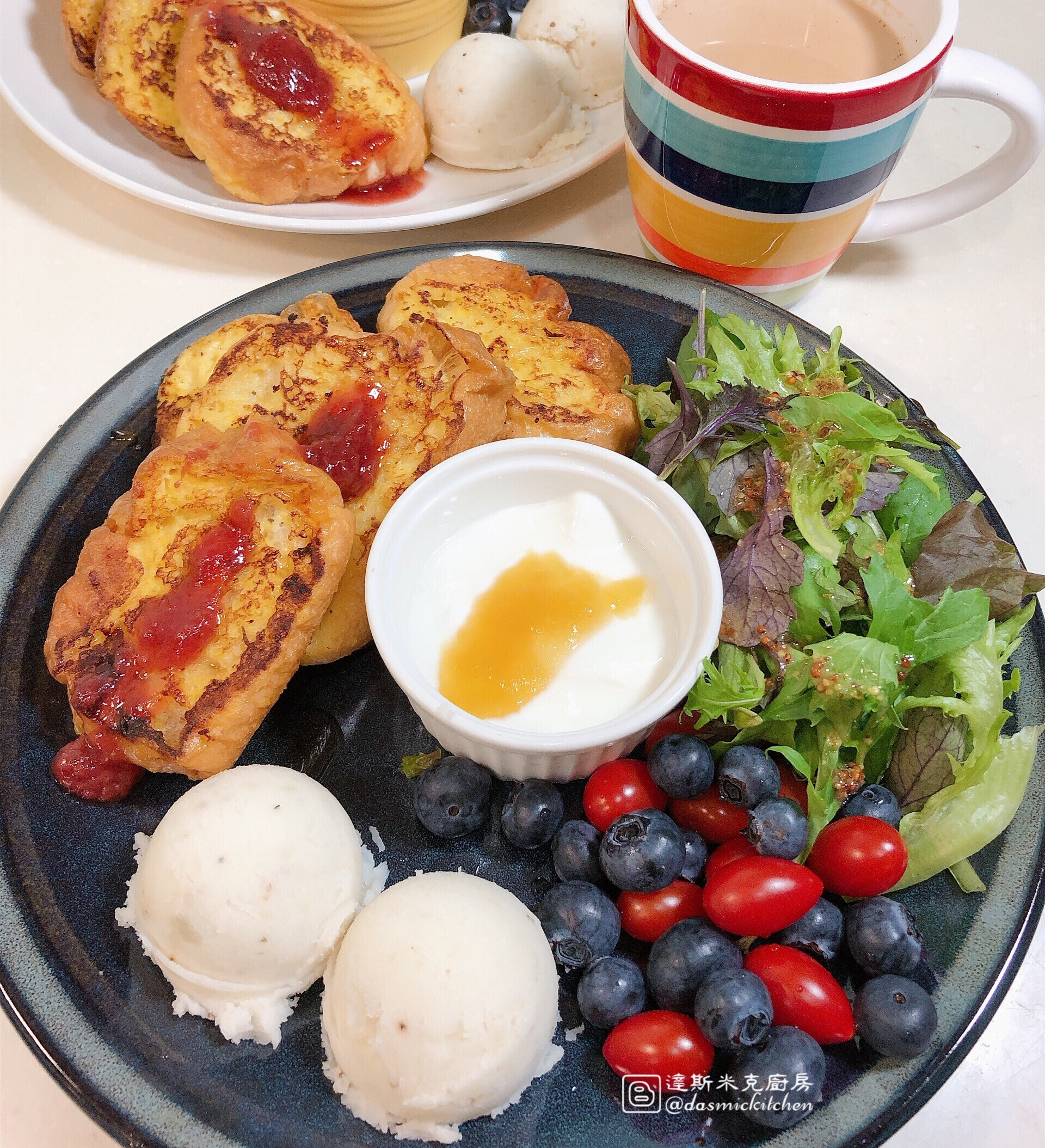 【早餐】法國麵包法式吐司