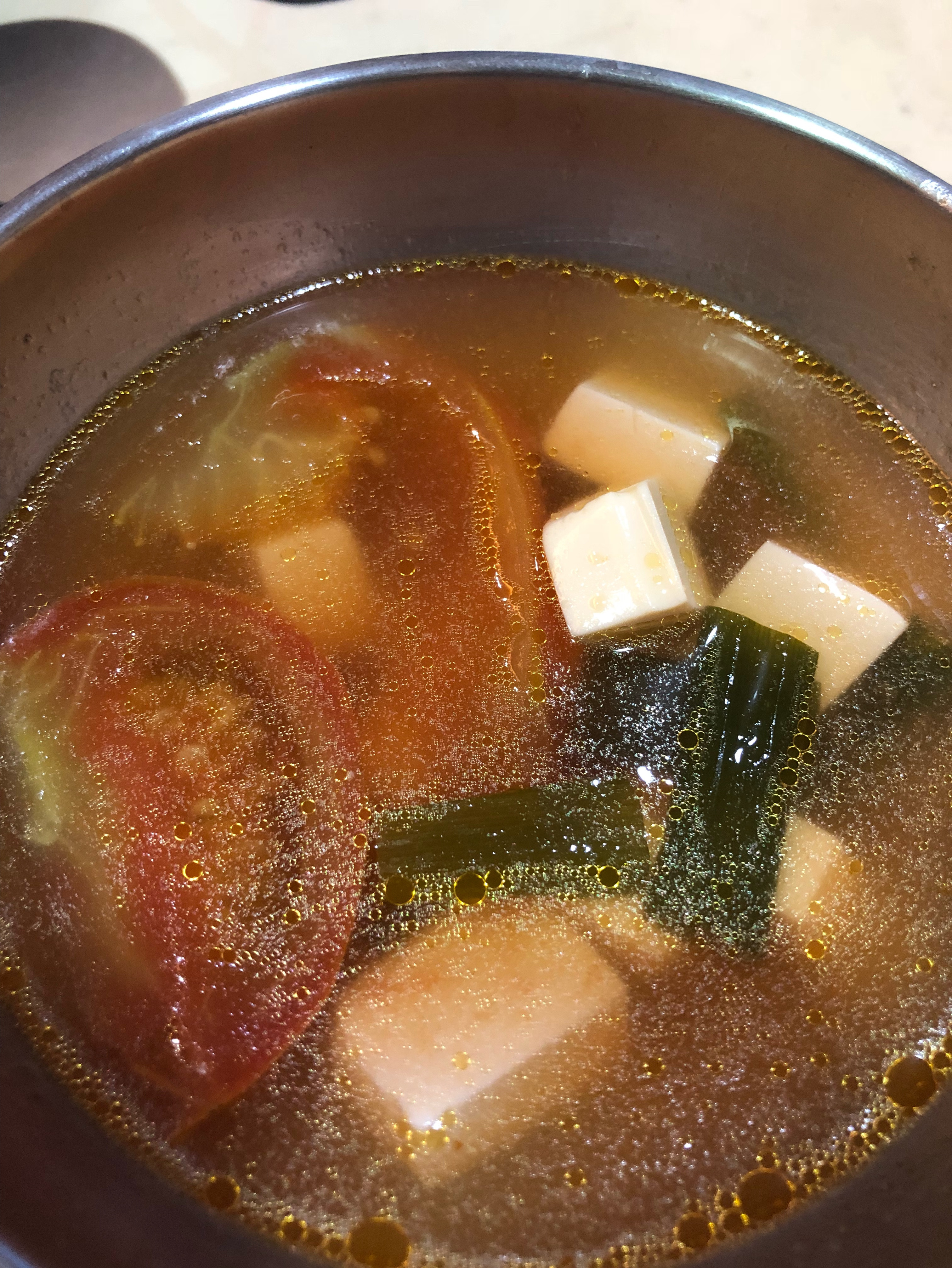 番茄豆腐湯