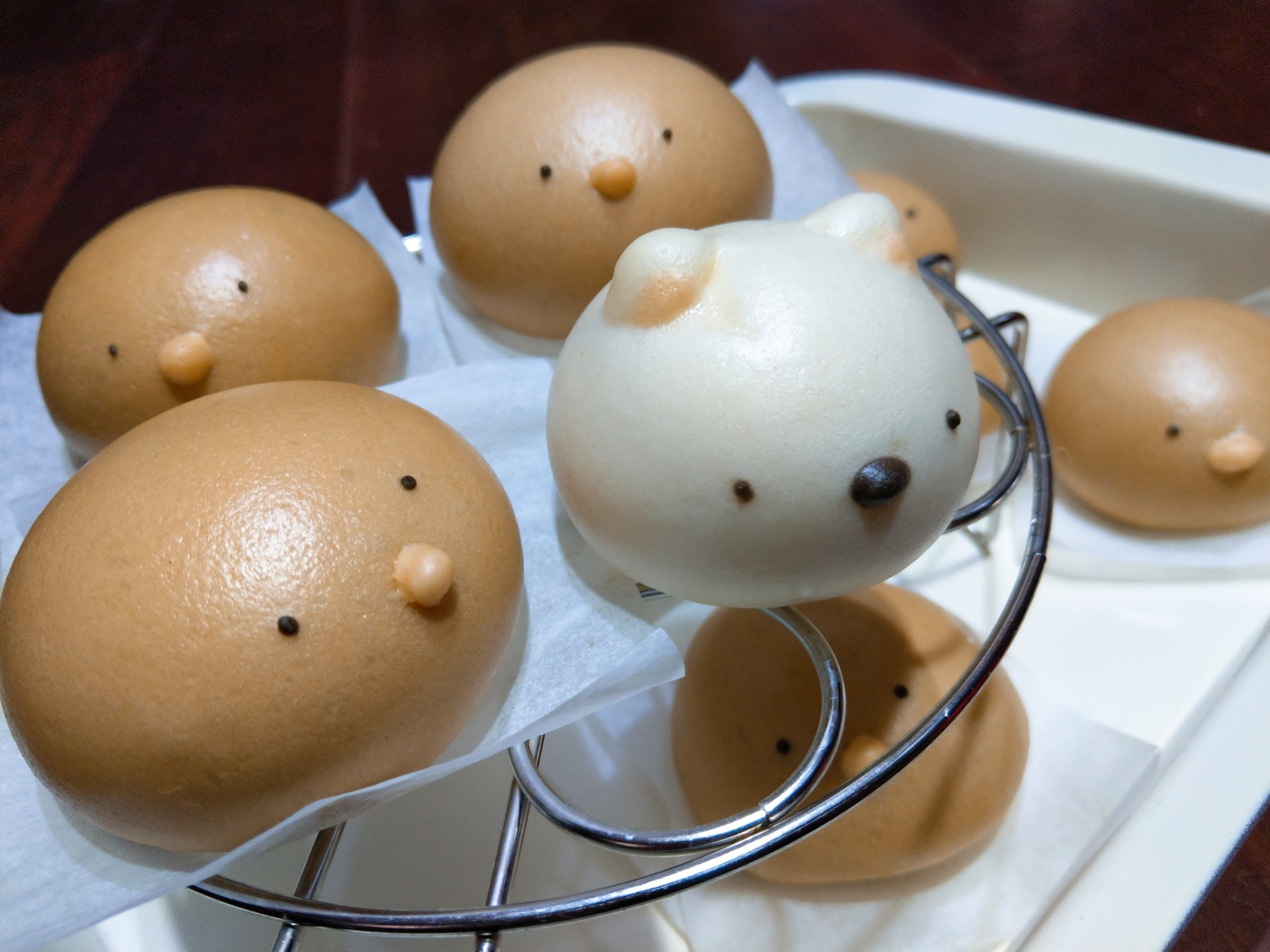 角落生物造型饅頭食譜與作法by Christine Lin Cookpad
