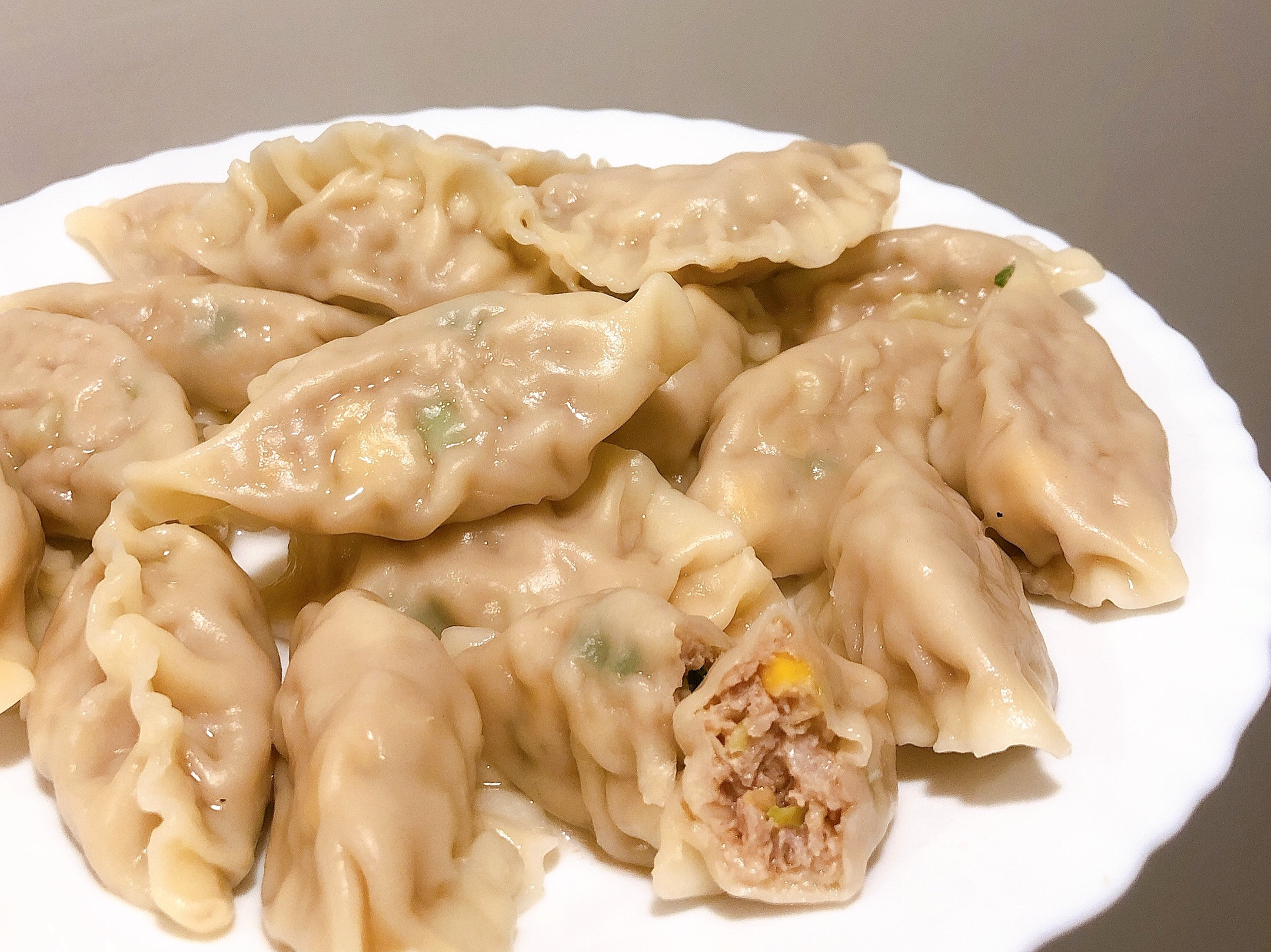 高丽菜玉米水饺