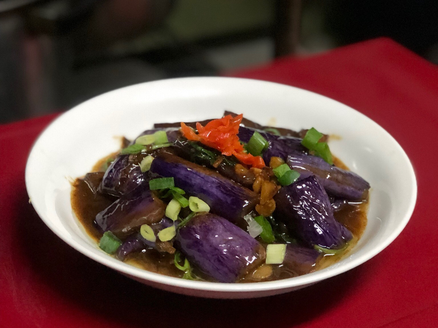塔香茄子🍆-紫紫發亮的家常料理