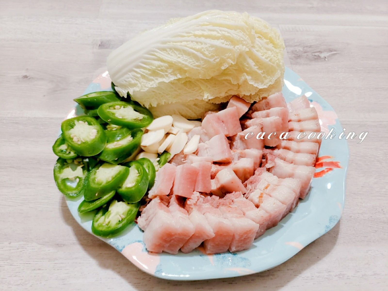 韓式菜包肉(電子壓力鍋)