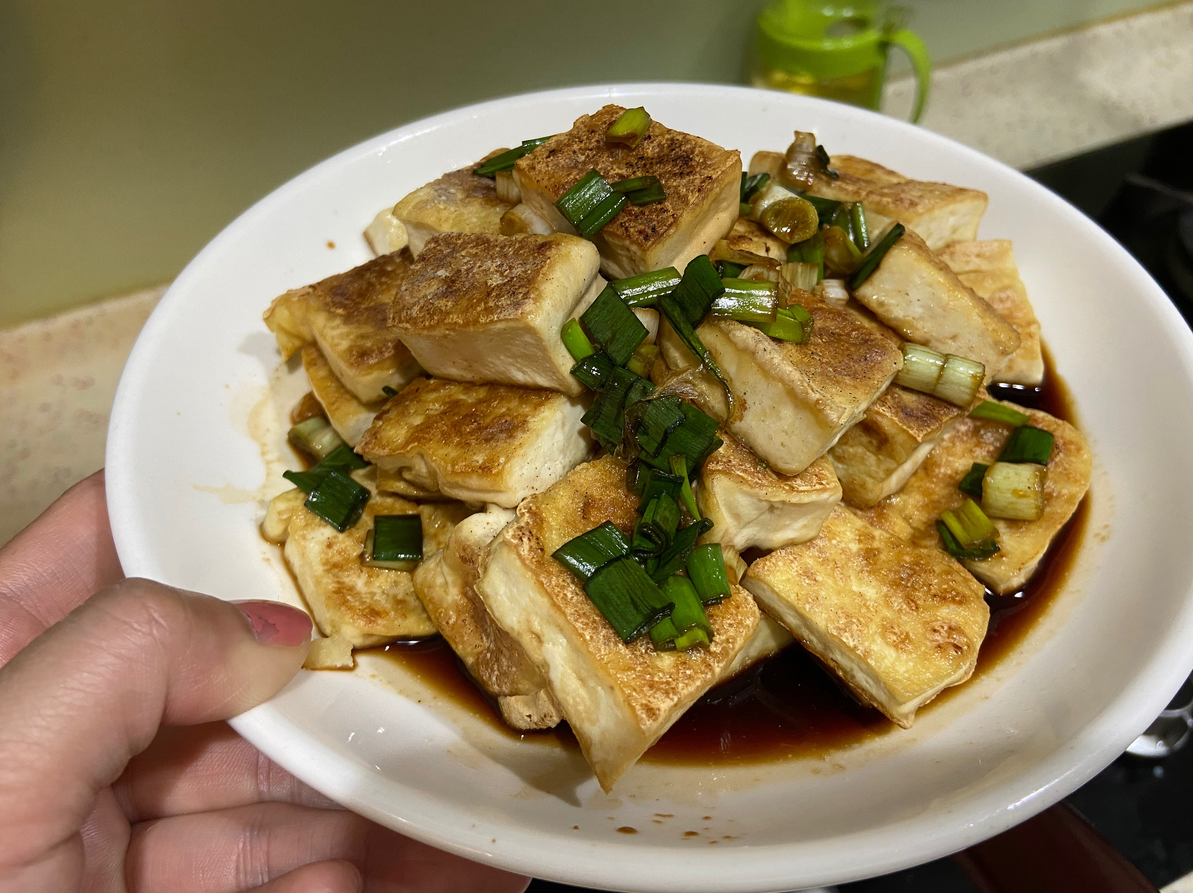 怎么做香煎豆腐？