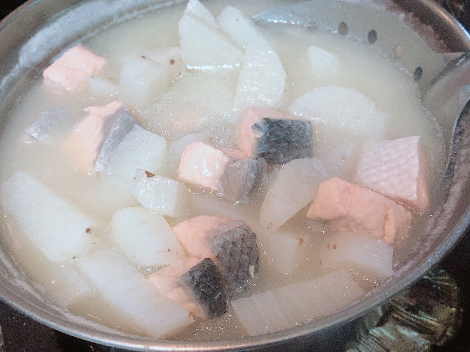 山藥鮭魚味增湯