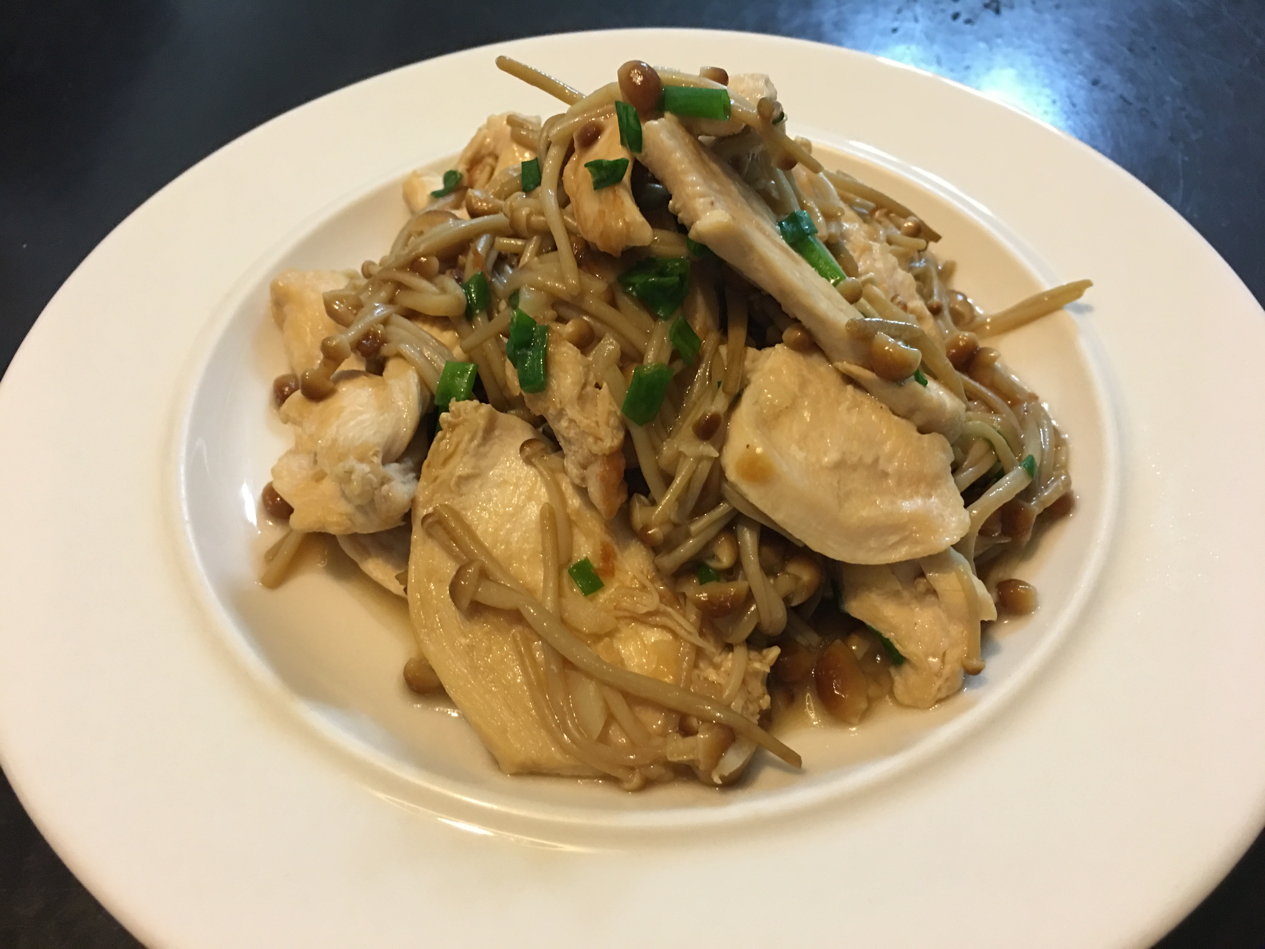 金滑菇炒雞胸肉片by Melinda Li 料理之美好 愛料理