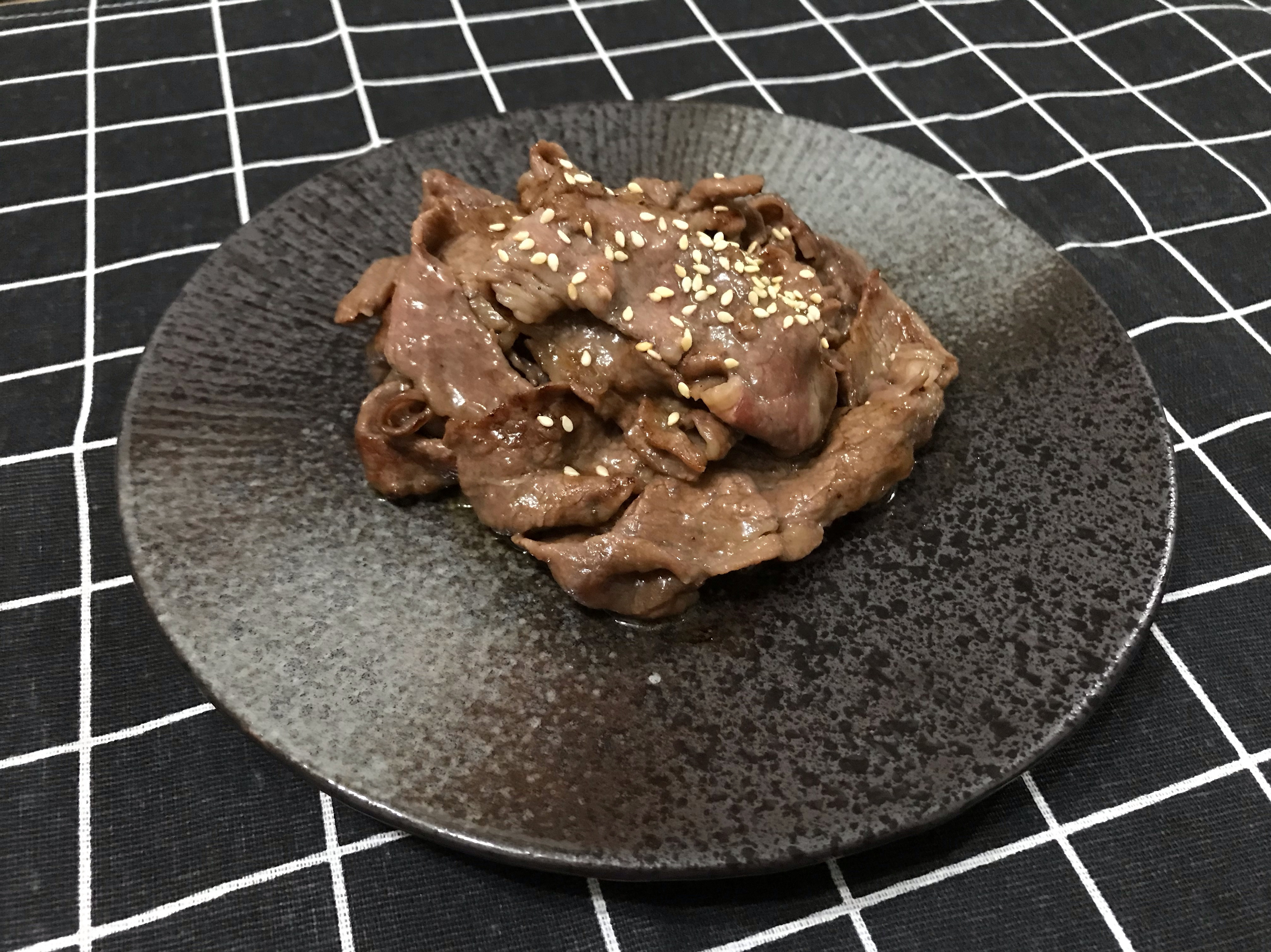 韓式醬煎牛肉（簡易版）