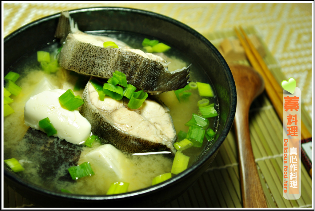 味噌海鱺豆腐湯