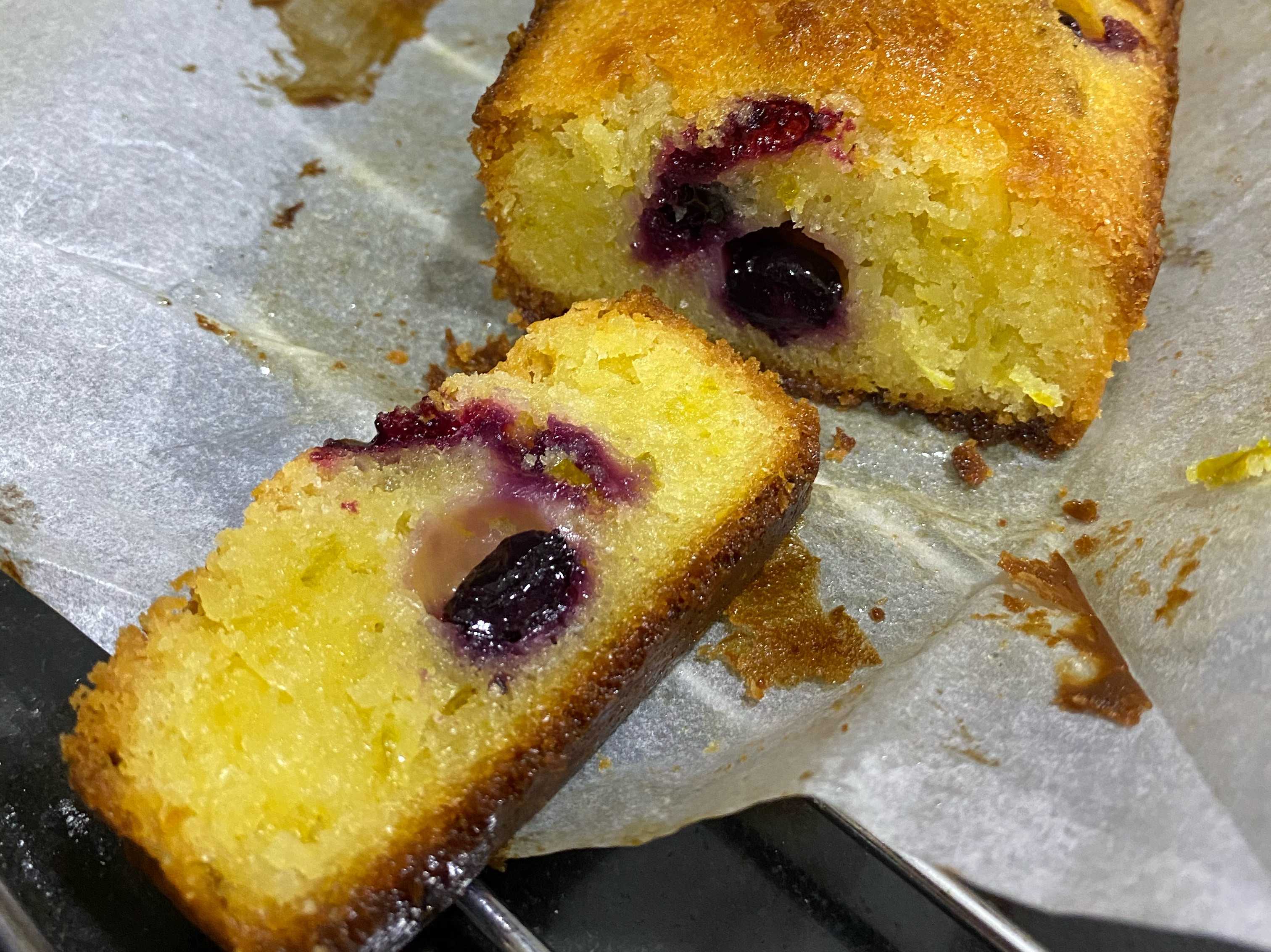 藍莓檸檬磅蛋糕