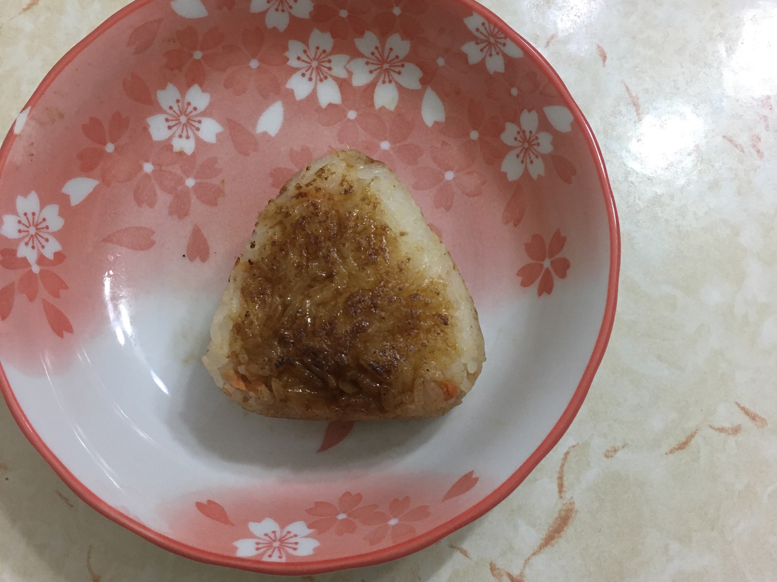 日式烤三文魚飯糰