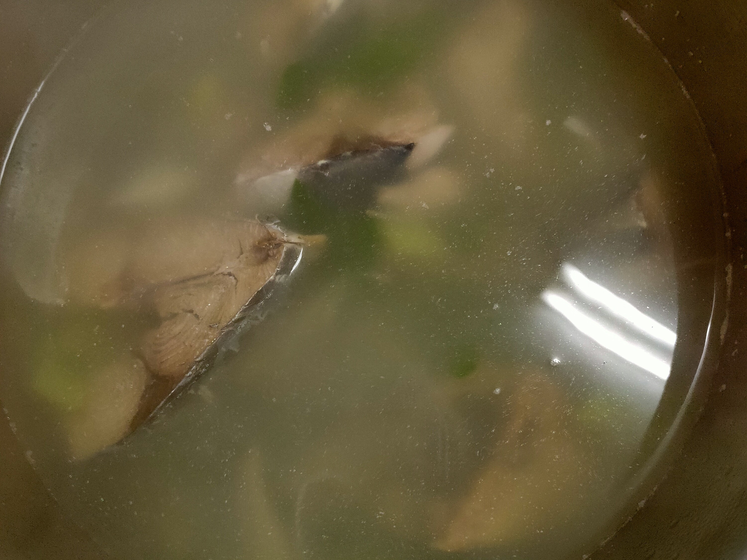 青蒜魚湯