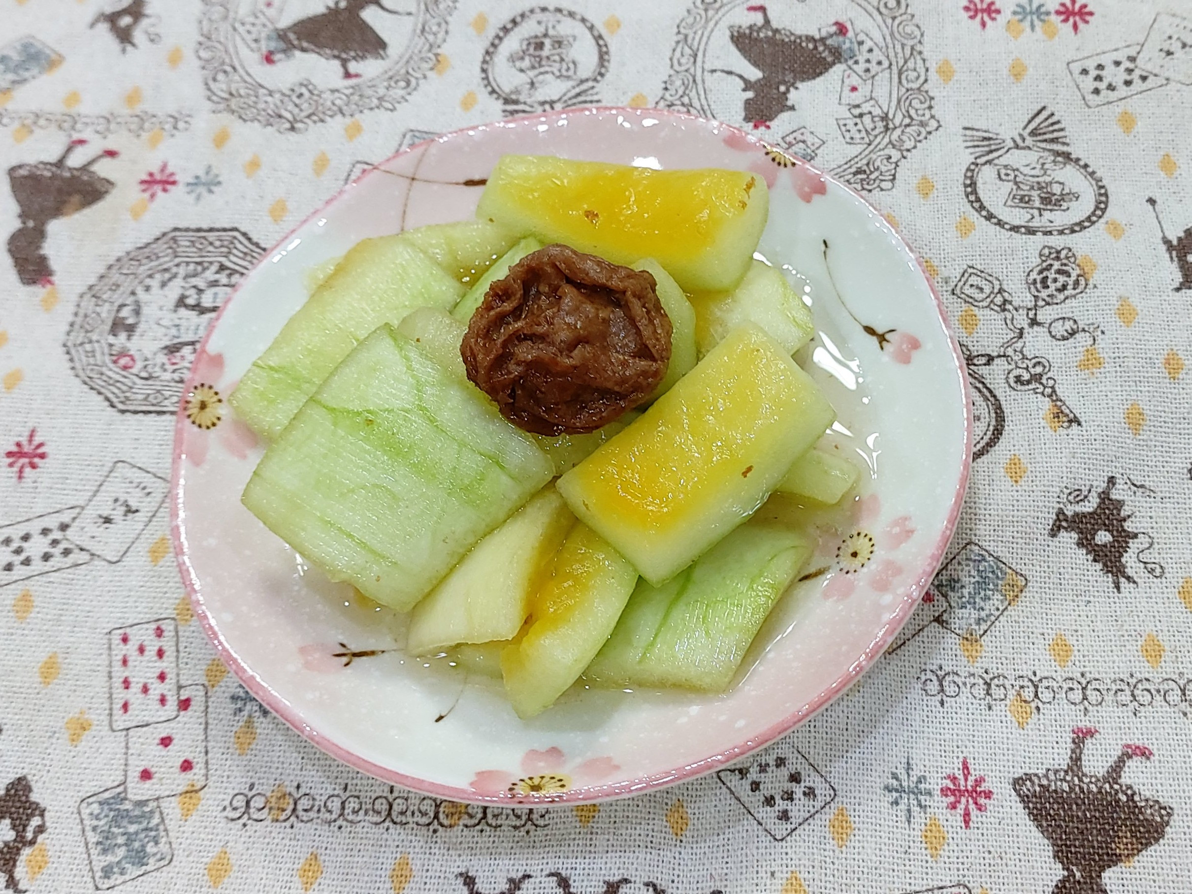 梅漬西瓜皮（超簡單，開胃）剩食料理