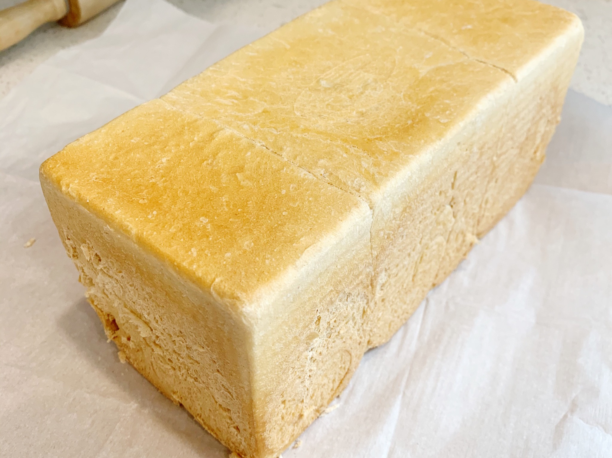 金磚奶香白吐司🍞～低溫發酵
