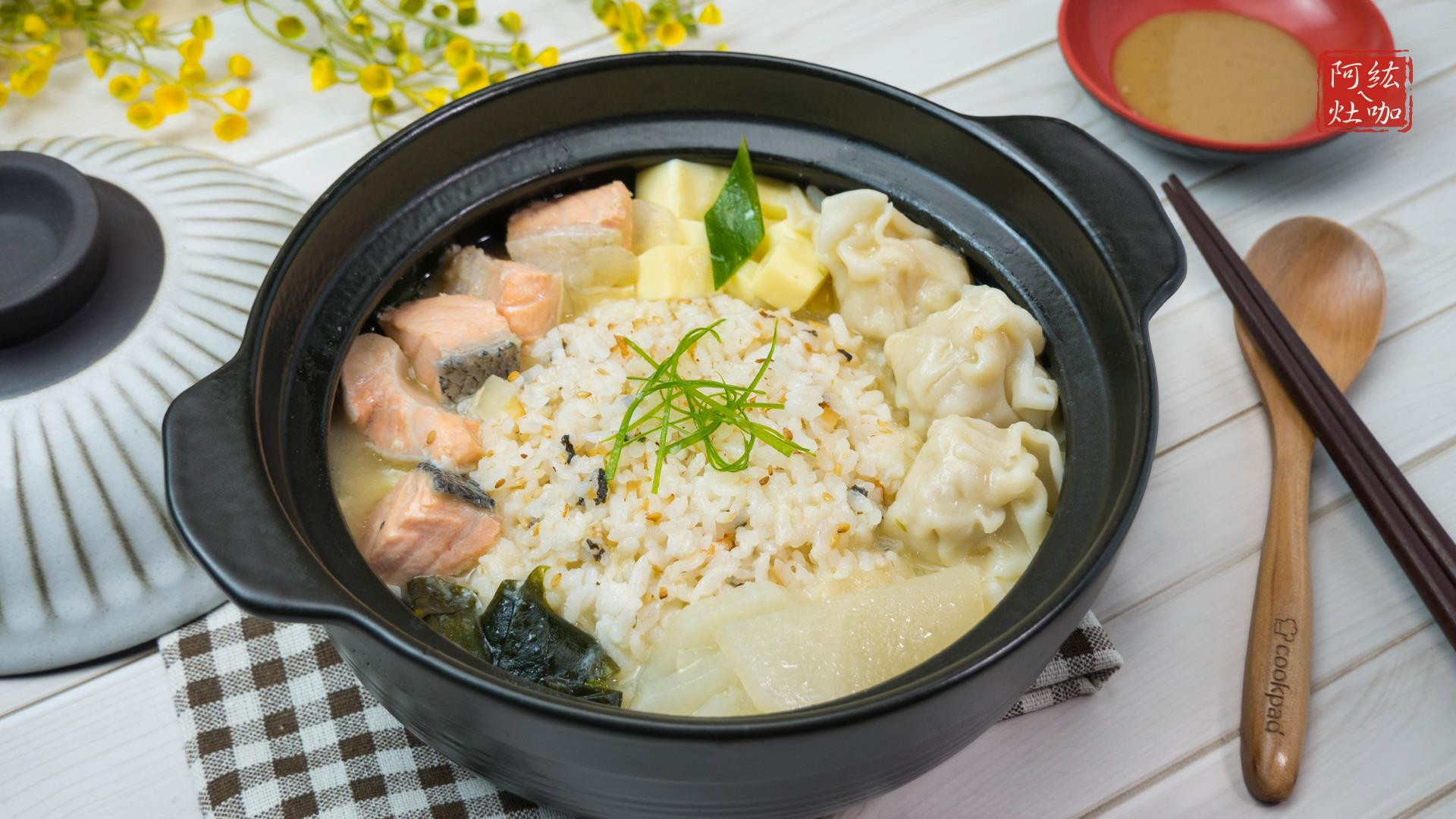103 味噌鮭魚湯泡飯by 阿紘ㄟ灶咖🍖 - 愛料理