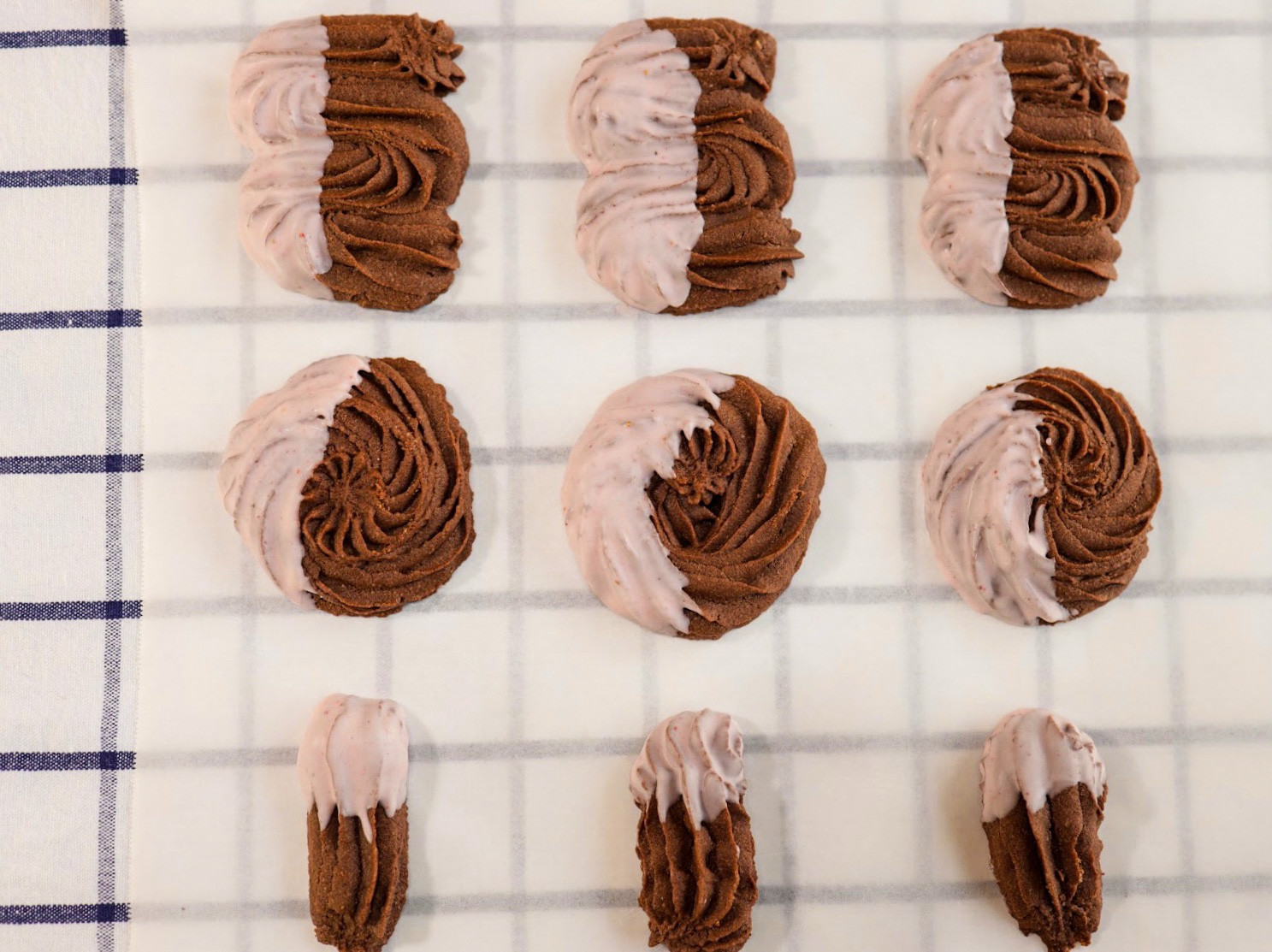 維也納巧克力酥餅 巧克力擠花餅乾by Daruma 達磨小廚房 愛料理