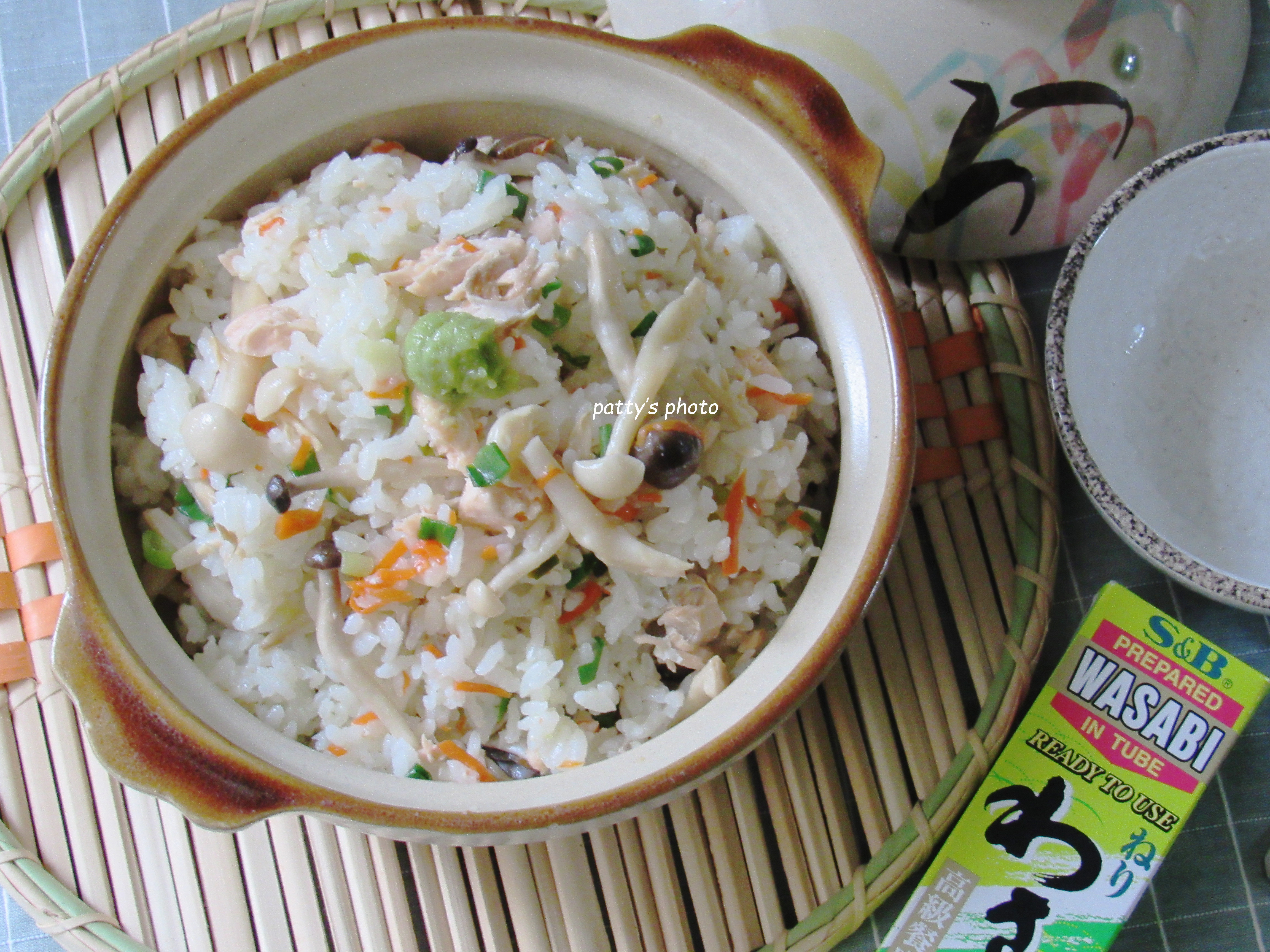 山葵鮭魚炊飯