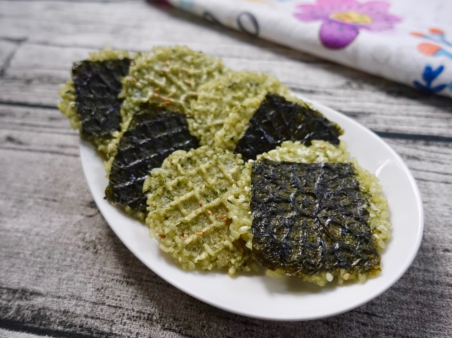 山葵海苔米餅