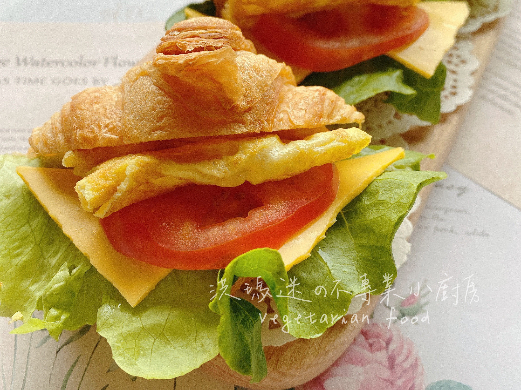 楓糖可頌 三明治by 洪瑪迷の不專業小廚房 愛料理