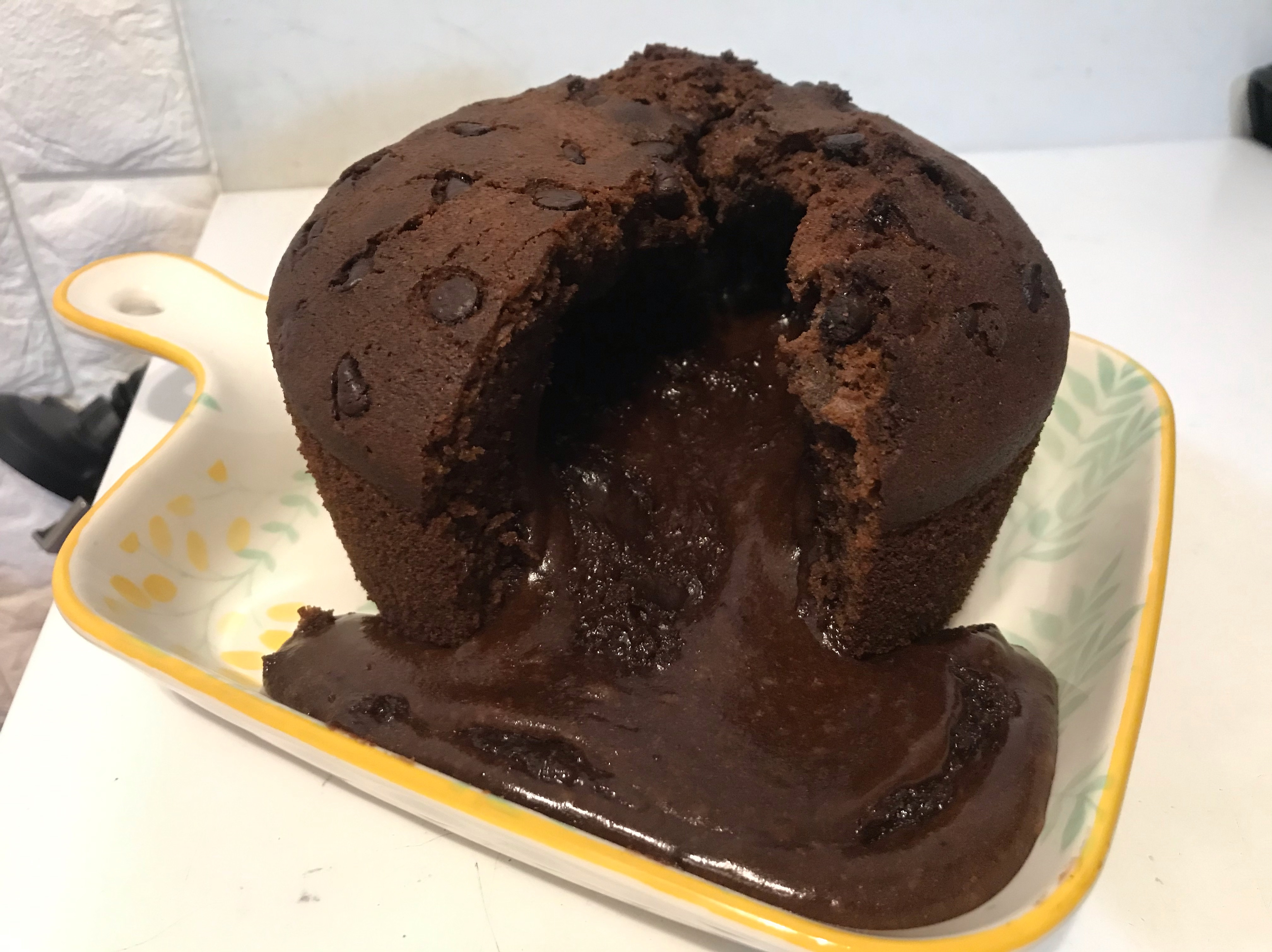 半熟巧克力蛋糕（熔岩巧克力蛋糕）